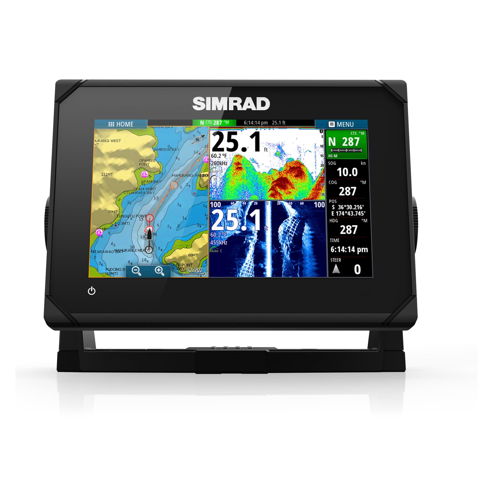 GO7 XSR - 7-inch Chartplotter with Active Imaging 3-in-1 Transducer, C-MAP Discover Chart Card