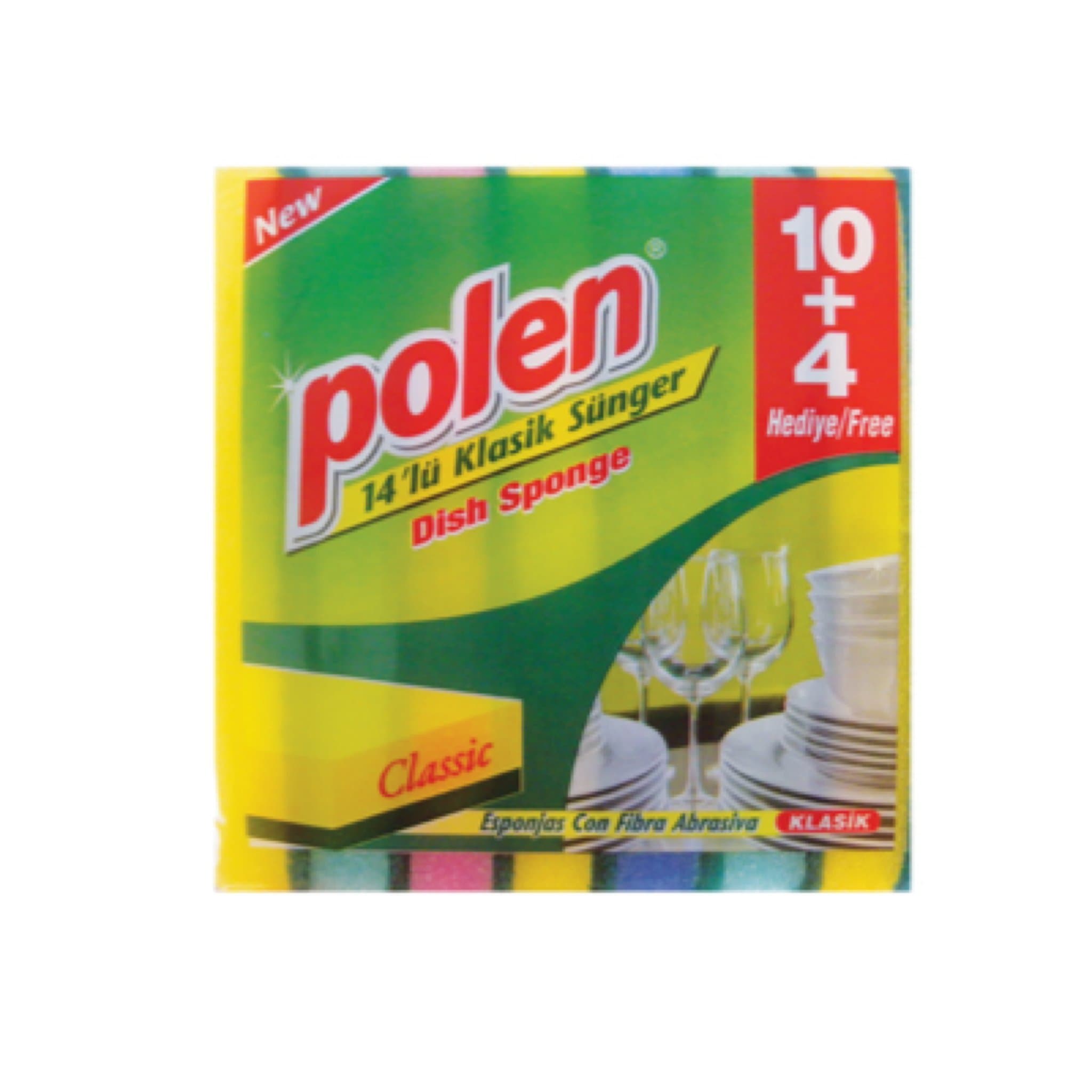 Polen Dish Sponges (14 Pack)