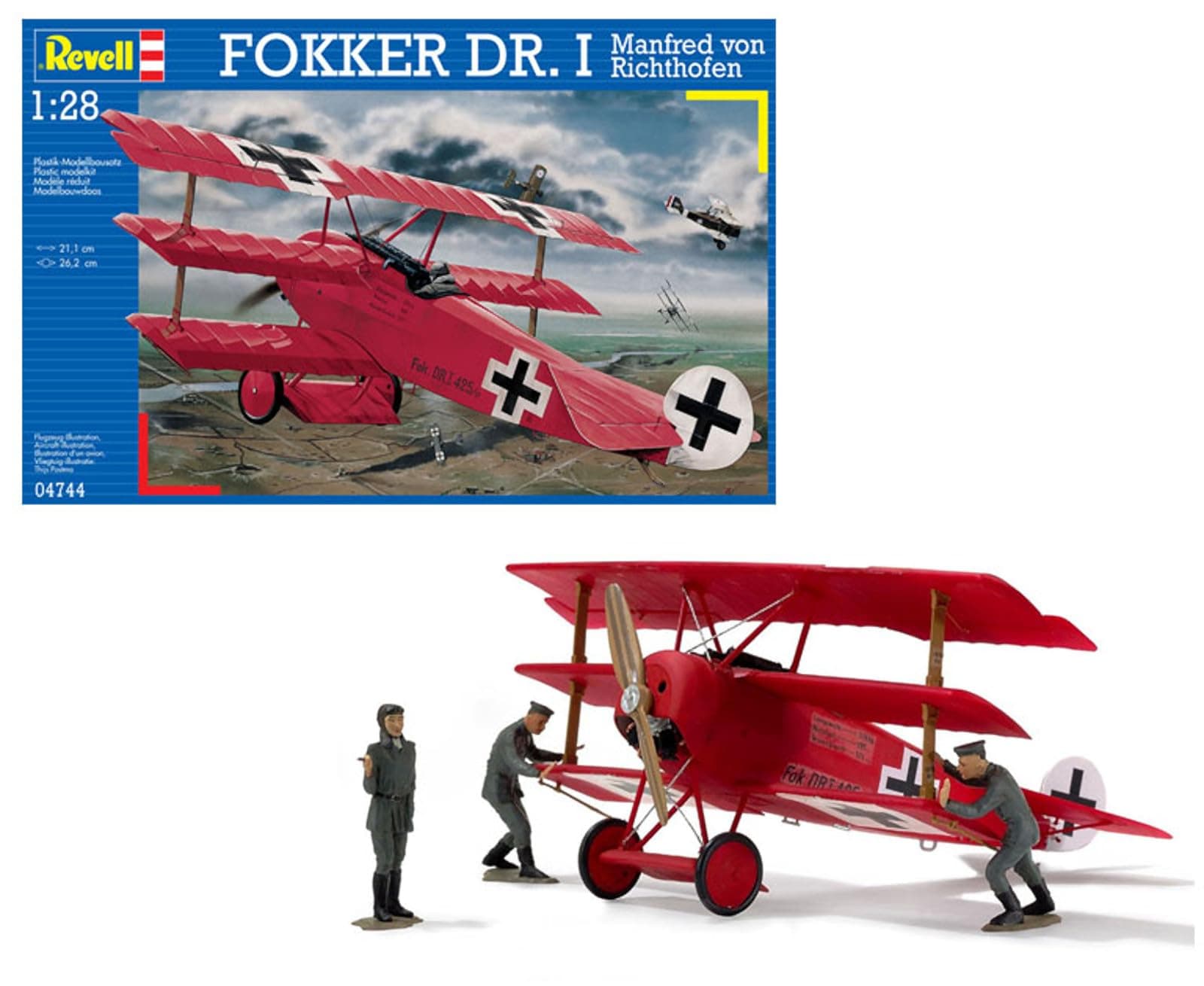 Revell of Germany Fokker Dr.1 'Richthofen' Model Kit