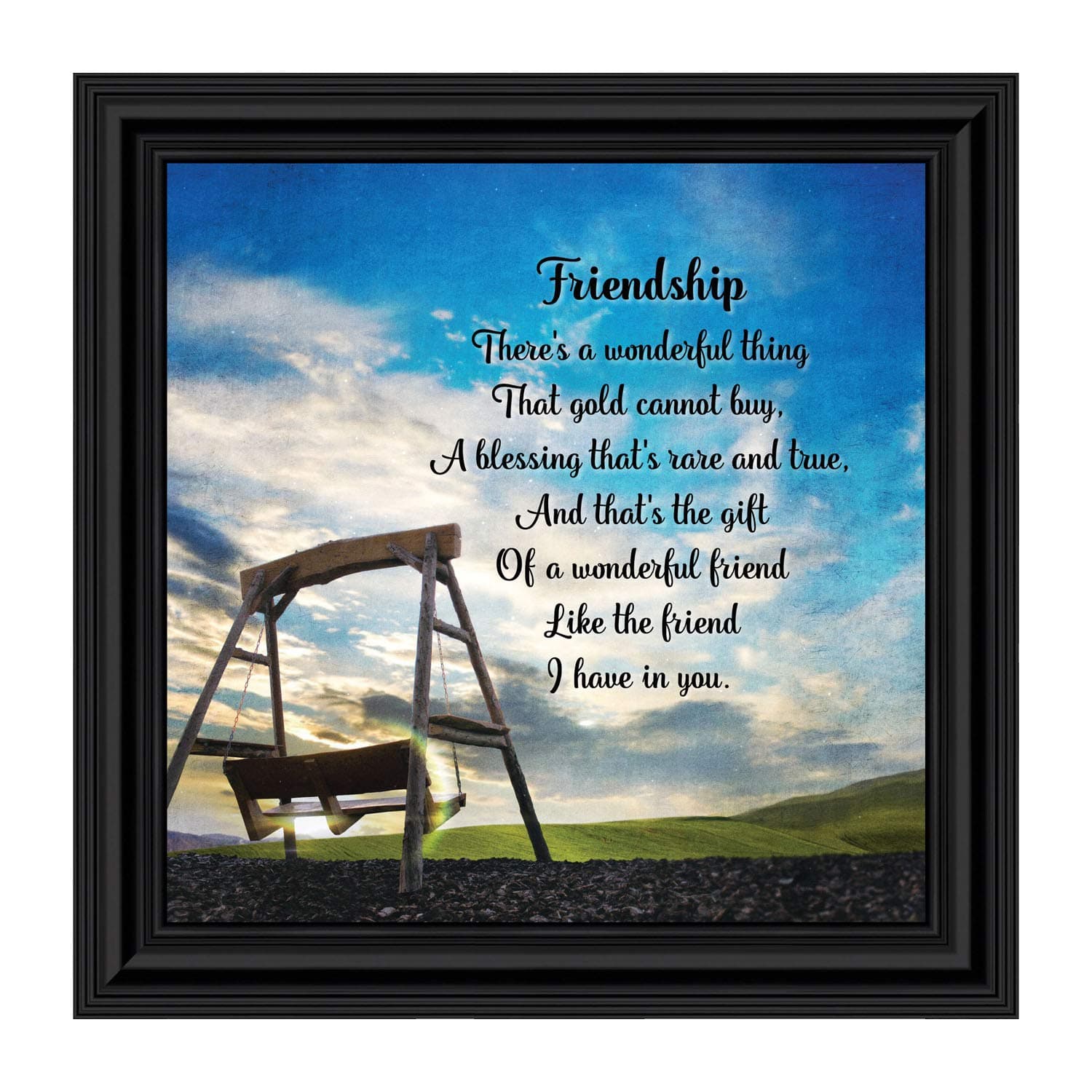 Crossroads Home Décor Best Friend Picture Frame, Great for Best Friend Birthday, Best Friend Gift, Friends Picture Frame, My Best Friend Picture Frame, 6315CH