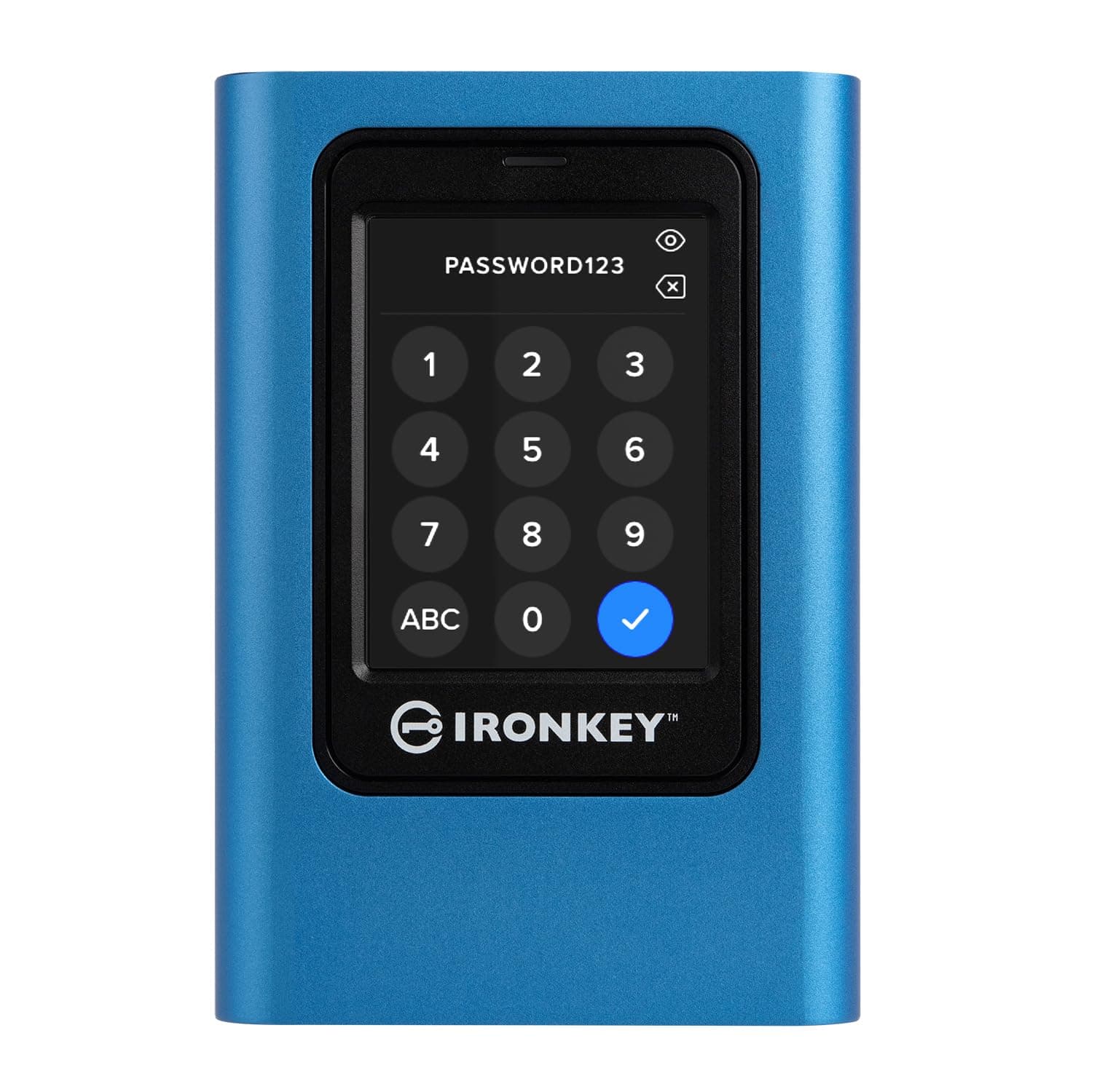 IronKey Vault Privacy 80 - External SSD - FIPS 197 Certified & XTS-AES 256-bit Encrypted-Up to 250MB/s read, 250MB/s write - IKVP80ES/1920G