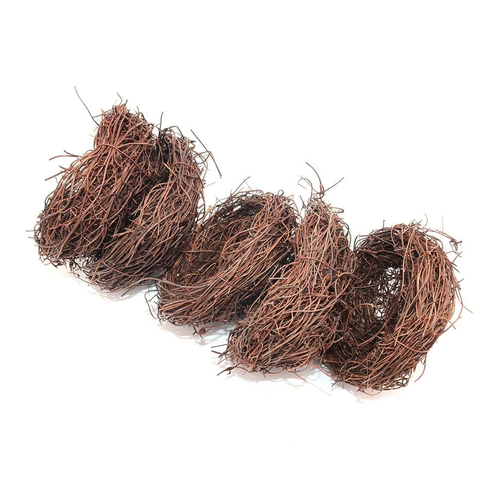 Namvo 5Pcs Artificial Bird Nest Fake 10cm Vintage Bird Cage Creative For Optical Store Window Display Photography Props