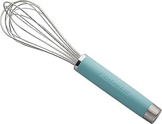 KitchenAid KO060OHAQA Gourmet Utility Whisk, Plastic, Matte Aqua Sky