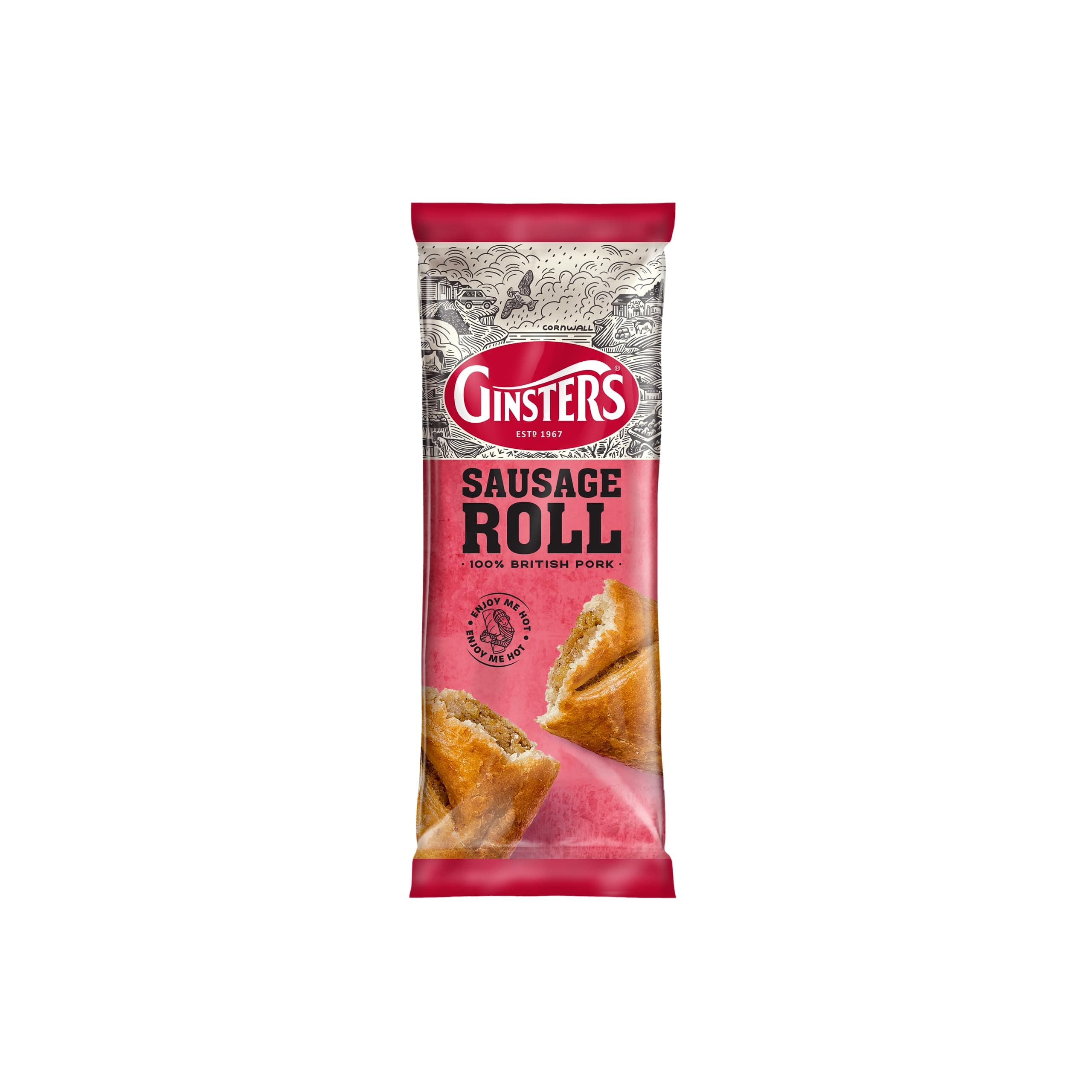 Ginsters Large Sausage Roll, 130g
