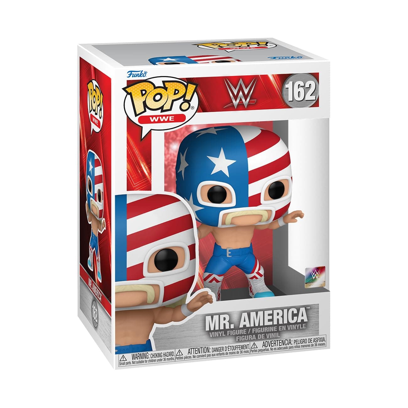 POP! WWE: Mr. America - Hulk Hogan - Collectable Vinyl Figure - Gift Idea - Official Merchandise - for Kids & Adults - Sports Fans - Model Figure for Collectors and Display
