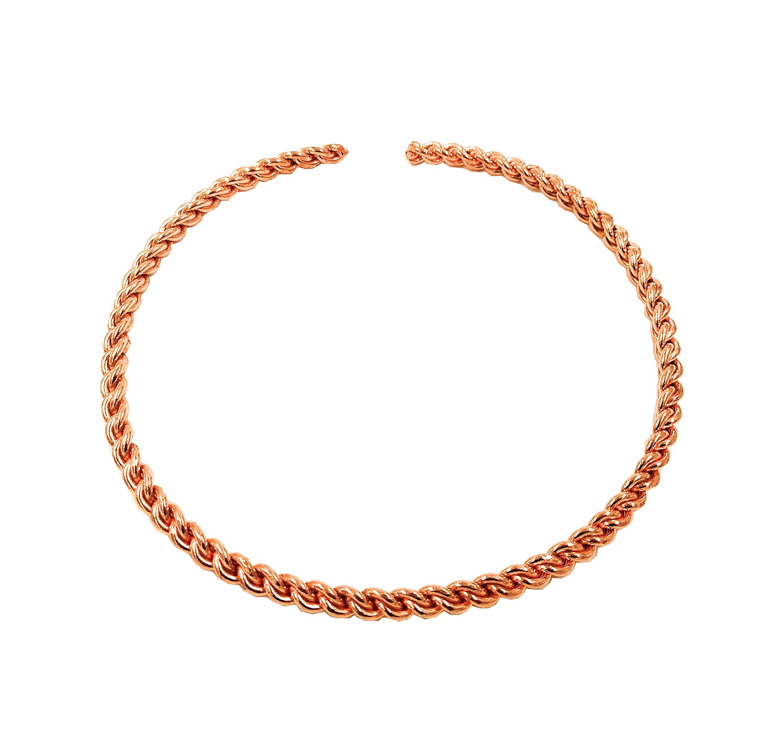 SHINDE EXPORTSpure copper Hasli necklace jewellery choker for women