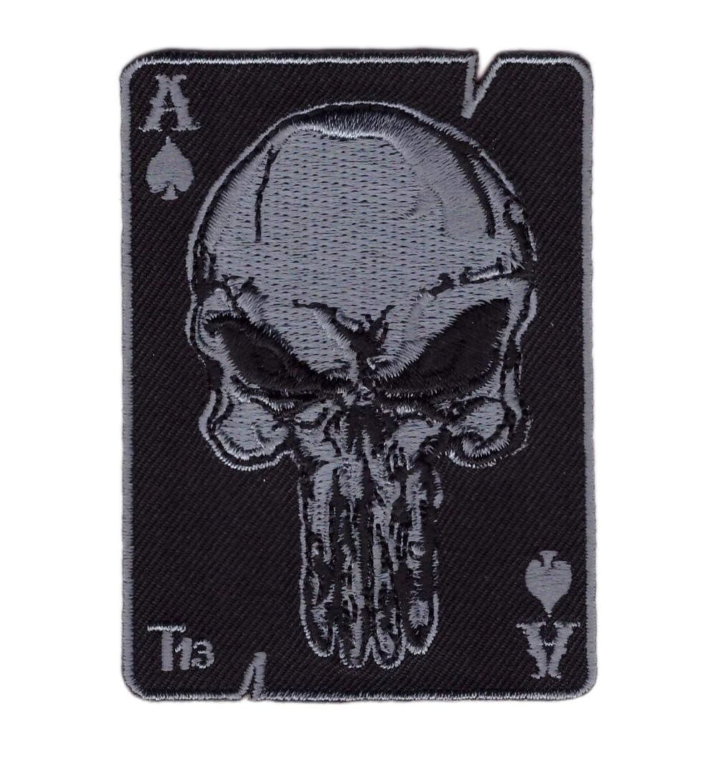 Titan One Europe - Death Card Punish Skull Morale Ace of Spade Patch