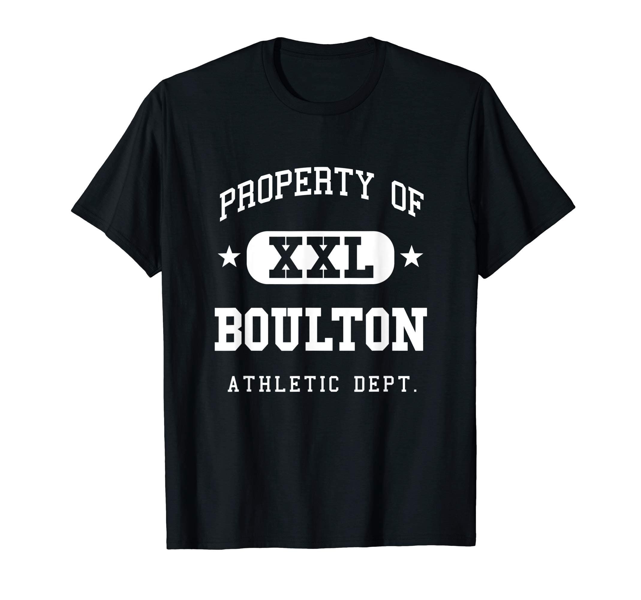 Boulton Athletic Name Family Vintage Sport Funny T-Shirt