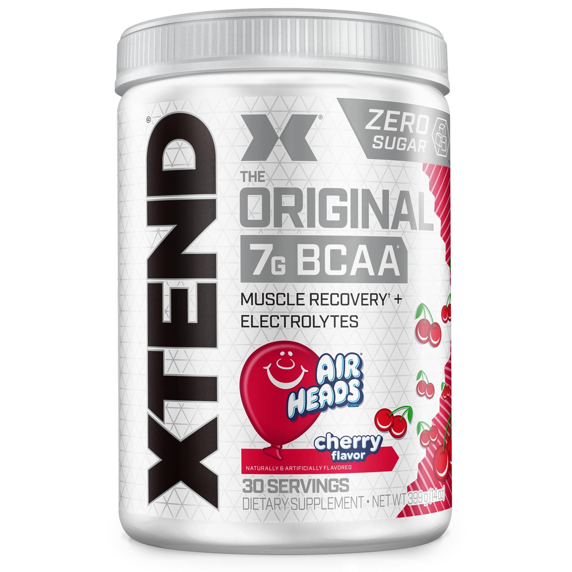 Scivation Xtend BCAA 7,000 mg 30 Cups [Airheads Cherry Candy] Scivation (Packaging May Vary) [International Direct Delivery]