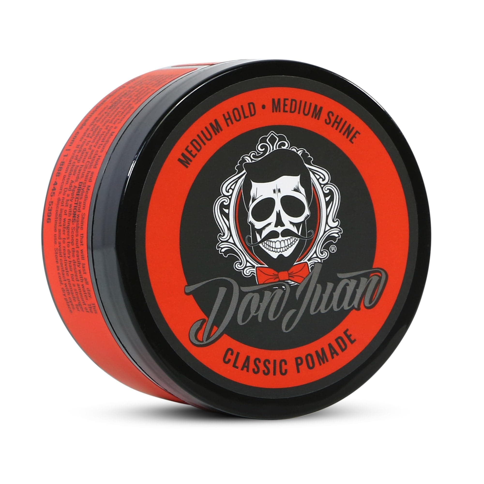 Pomade | Medium High Hold | Medium Shine | Water Based | Honey Citrus Scent, 4oz