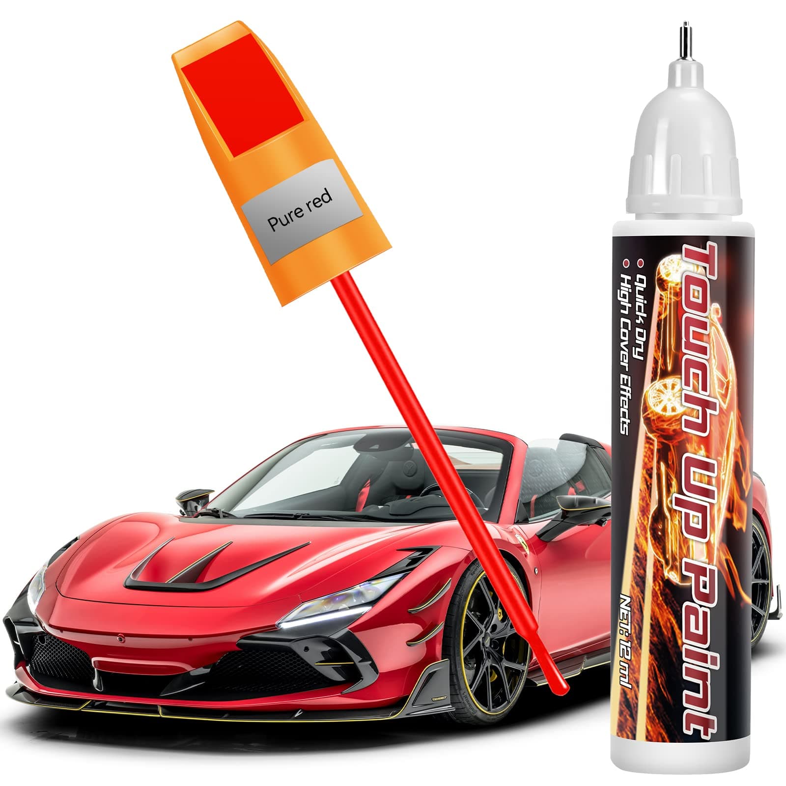 Touch Up Paint for Cars, Car Touch Up Paint Fill Paint Pen Automotive Scratch...