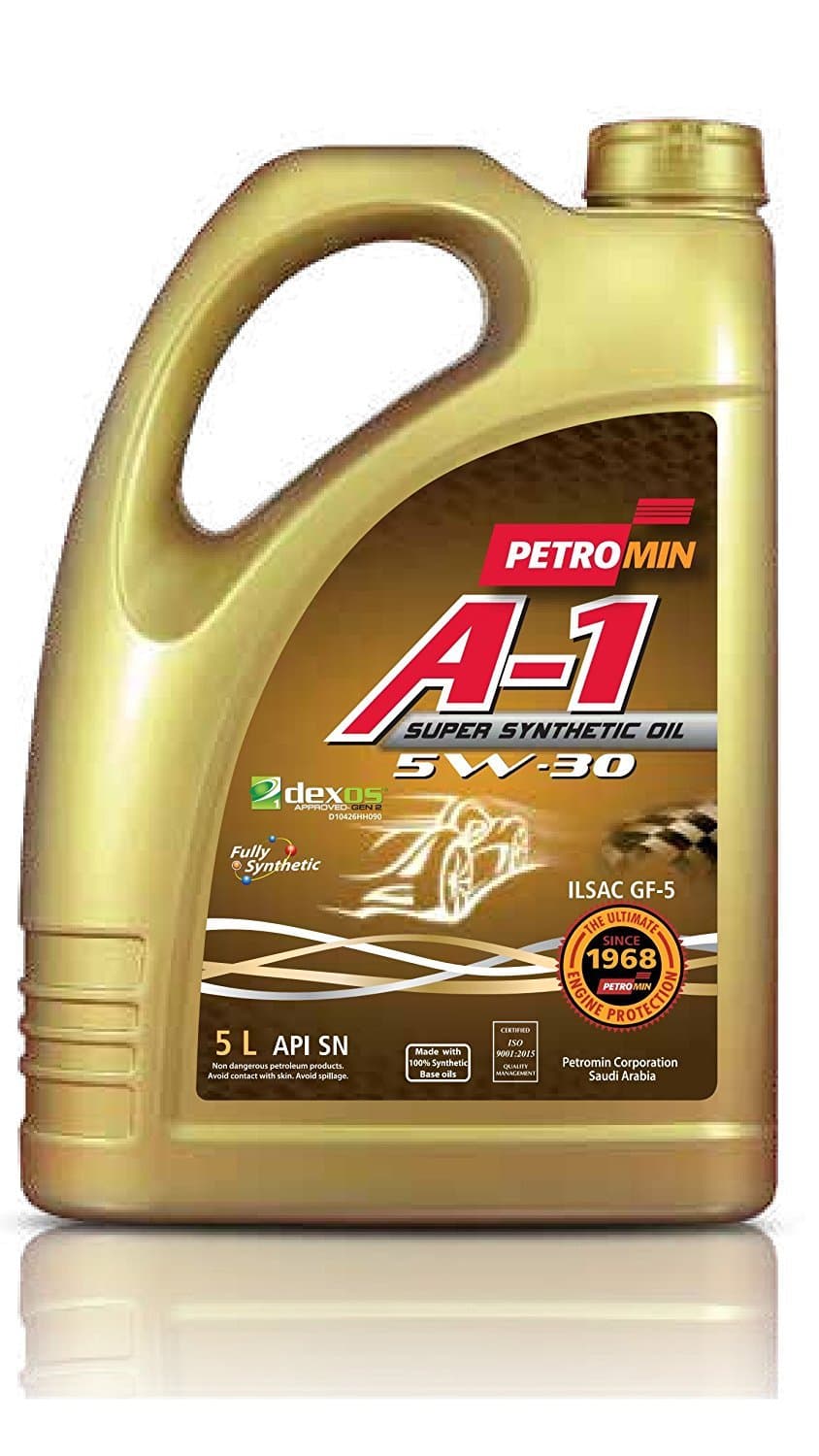 Petromin A-1 Super Synthetic Oil 5W30 SN, 5 Liter