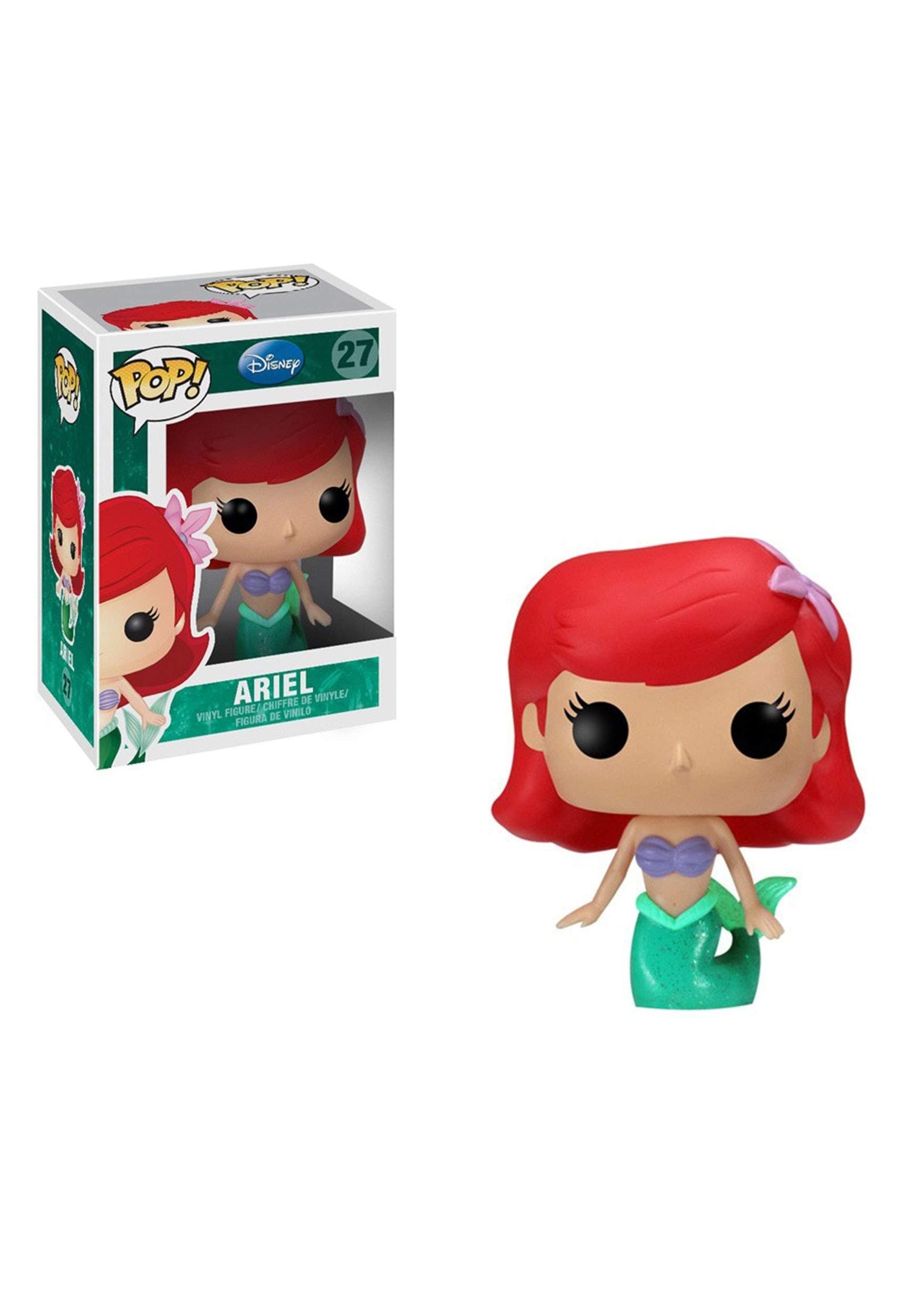POP! Disney Little Mermaid - Ariel - Collectable Vinyl Figure - Gift Idea - Official Merchandise - Toys for Kids & Adults - Movies Fans - Model Figure for Collectors and Display