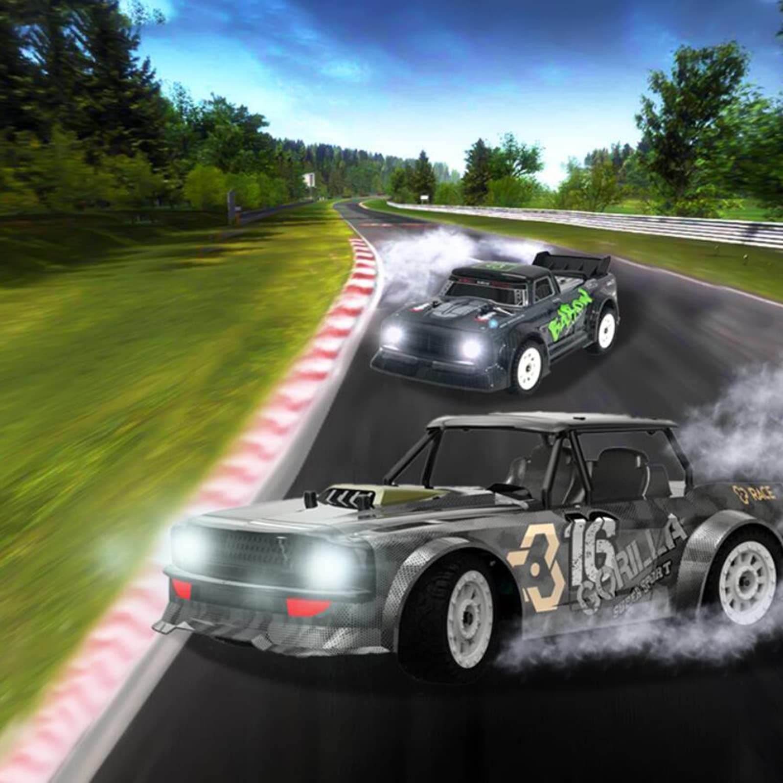 Bageshwar Balaji Body Shell for SG-1604 1:16 Scale RC Drift Car Modified Upgrade Accessories (61041343AGE)