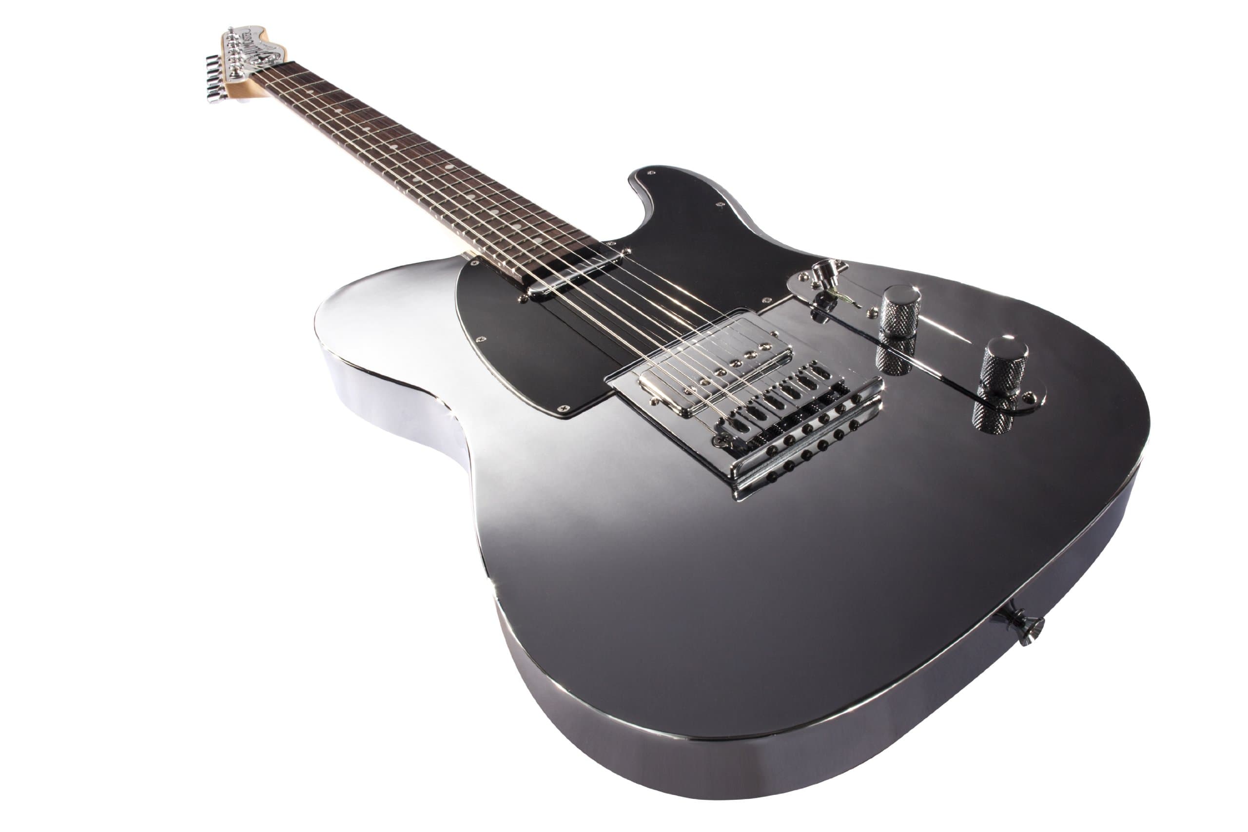 Normandy Alumicaster Electric Guitar, Chrome Plated with Rosewood Fretboard