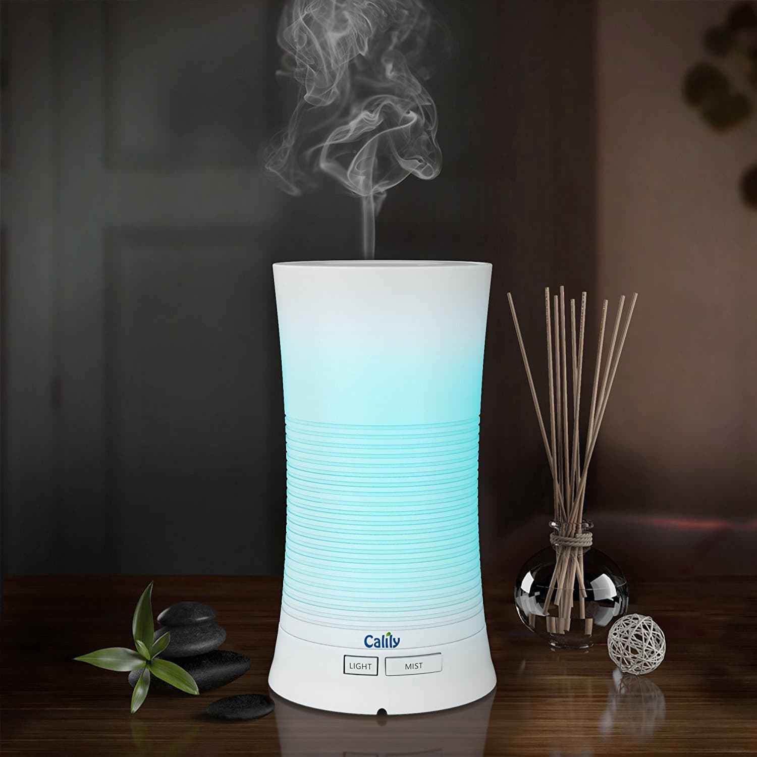Calily™ Ultrasonic Essential Oil Diffuser Aromatherapy with Relaxing & Soothing Multi-Color LED Light - Perfect for Home, Office, Spa, Etc.