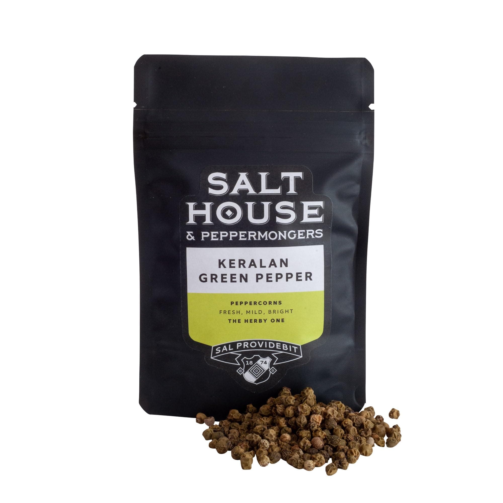 Keralan Green Whole Peppercorns Gourmet Pepper 38g