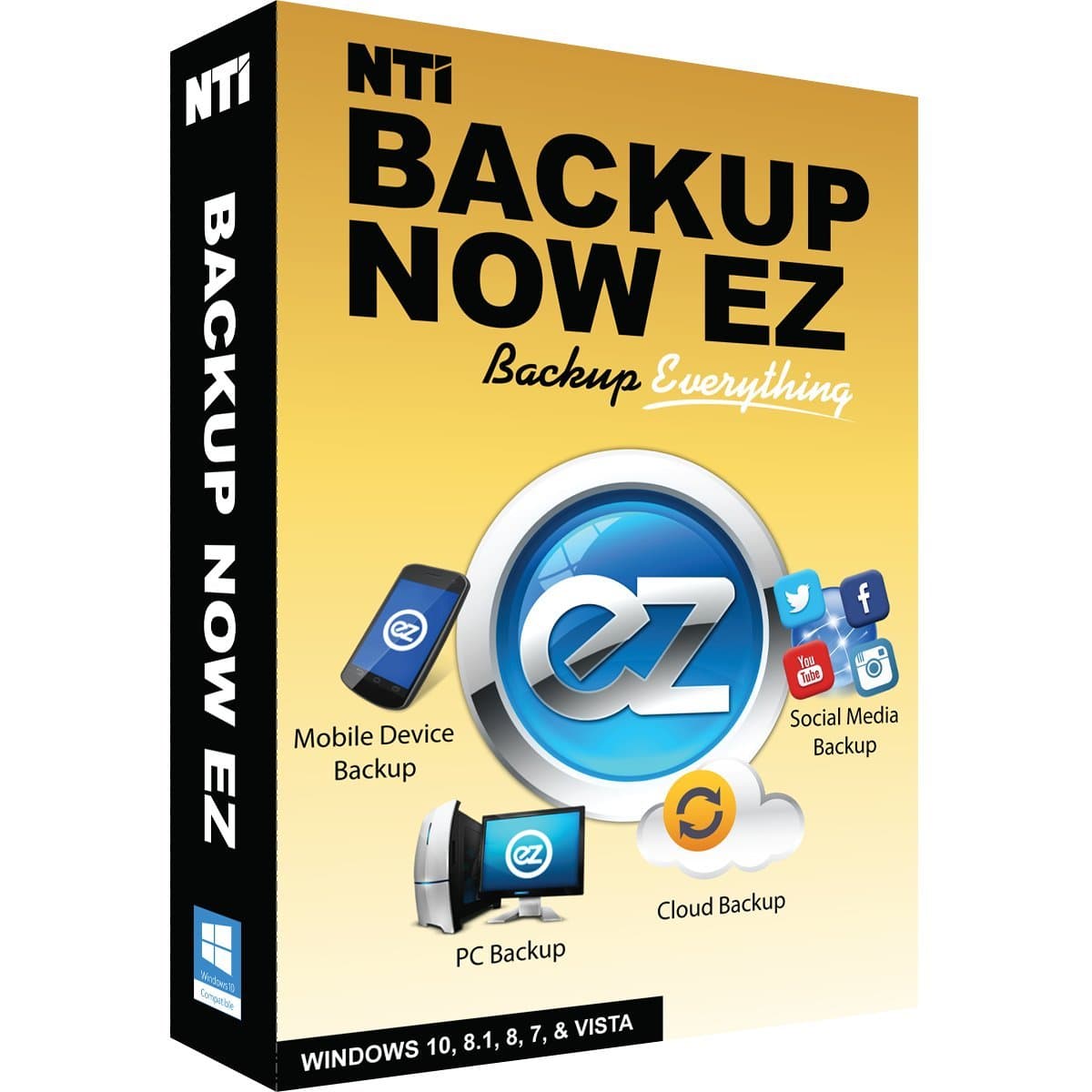 NTI Backup Now EZ 6 | New Version | Backup Everything | Image Backup | File & Folder Backup | Schedule Backup | Cloud Backup | Social Media Backup