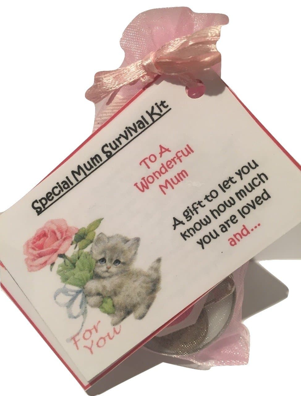 Bagsoflove Gifts Mum Survival Kit - Mothers Day Idea Gift - Mum Keepsake