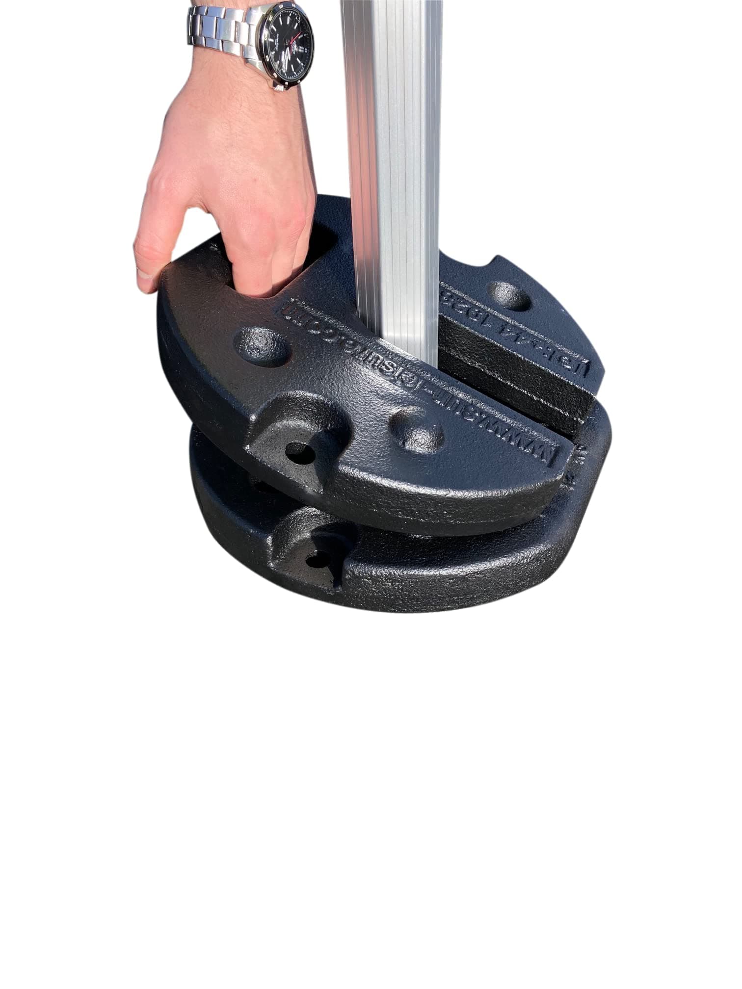 12kg Steel Gazebo Weights, Professional, Commercial, Heavy Duty Weights, for Gazebos, Shelters, Marquees, Tents, Pagodas, Secure Gazebo, Anchor Gazebo, Outdoor Use Only