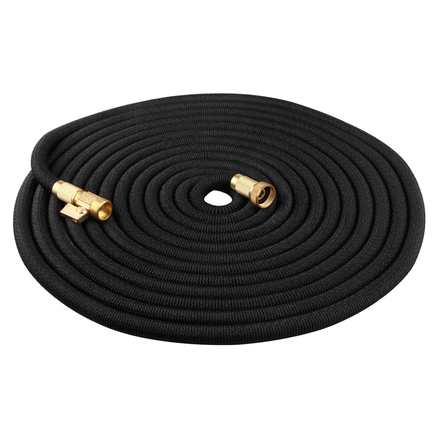 Black and White Hair Bow Ribbon Streamers Ponytail Holder- Flowers, Stripes, Polka Dots- Scrunchie or Alligator Clip (Thick Scrunchie)