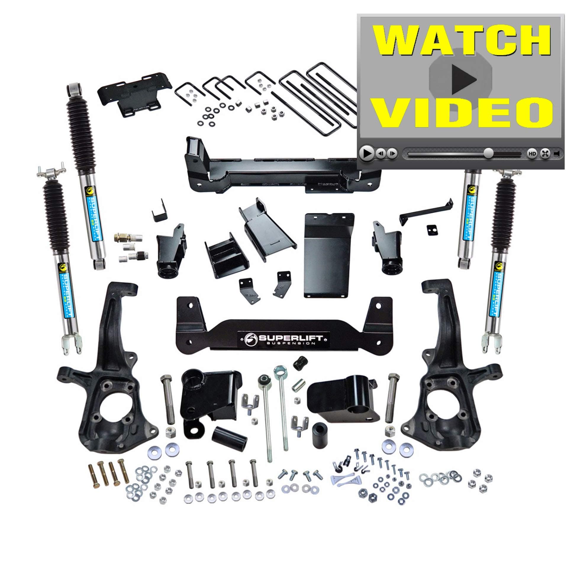 SuperLift K150B 6" Lift Kit w Bilstein Shocks