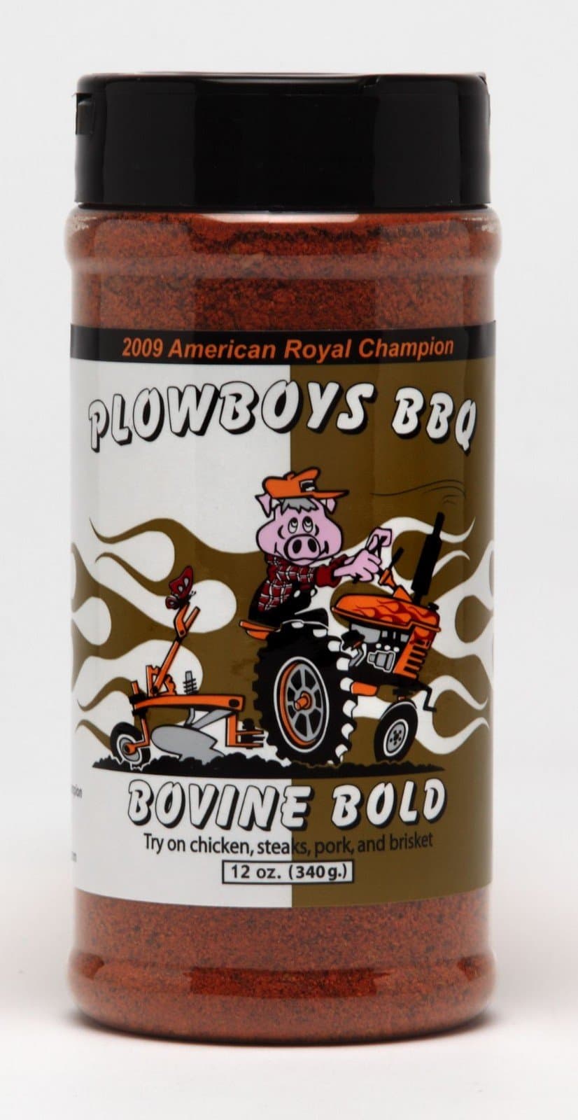 Plowboys BBQ 'Bovine Bold' Rub - 340g (12.5 oz)