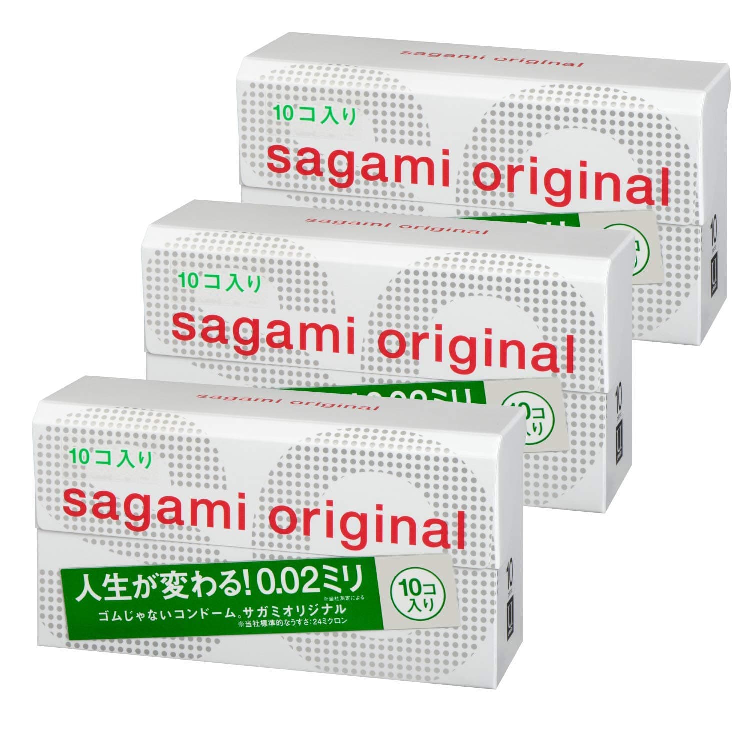 Sagami Original 002 12 Pieces × 3 Boxes