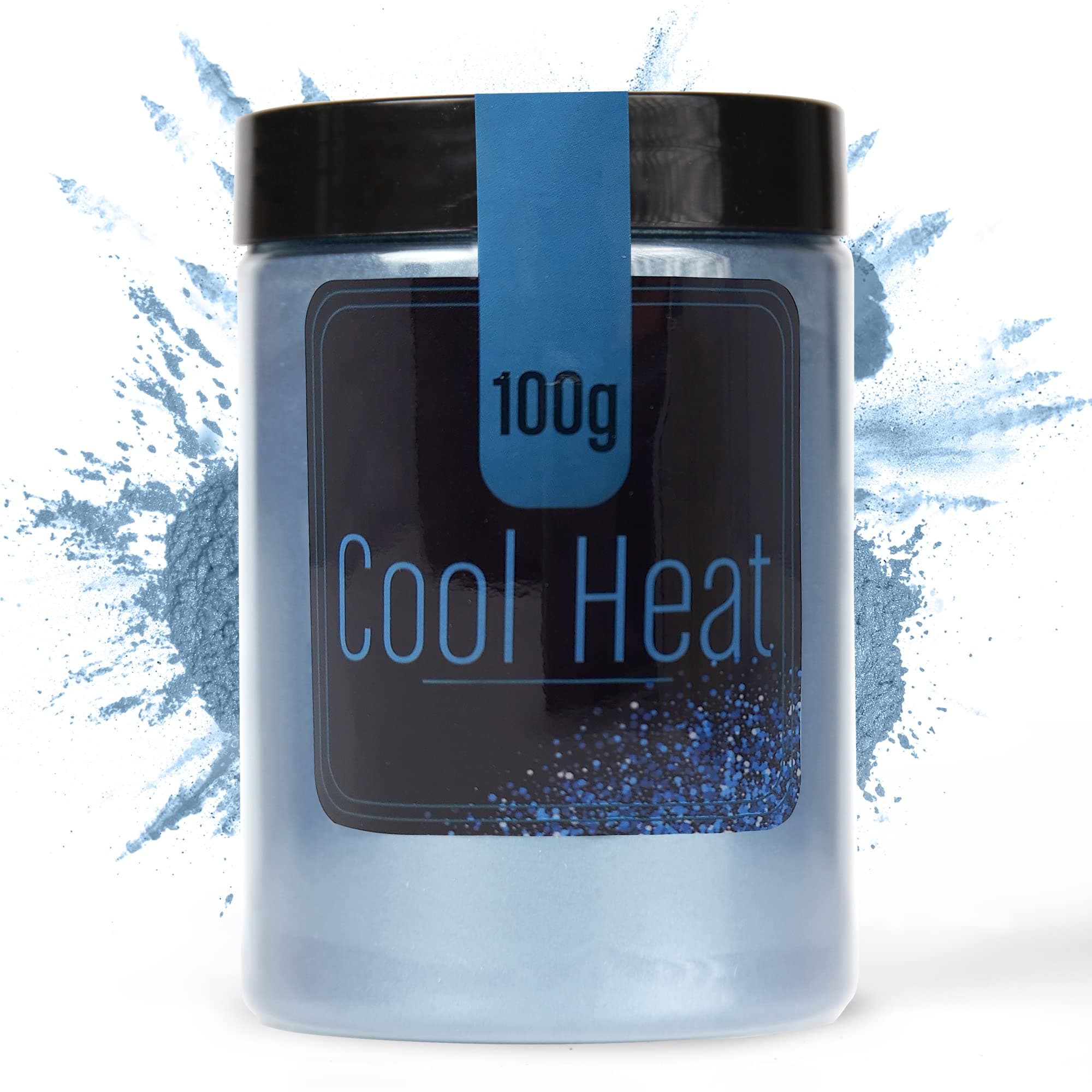 Cool Sky Blue Mica Powder - 100 Grams - Epoxy Resin Color Pigment - Metallic Blue Mica Powder for Epoxy Resin - Blue Epoxy Pigment Powder - Epoxy Color Pigment - Epoxy Resin Pigment