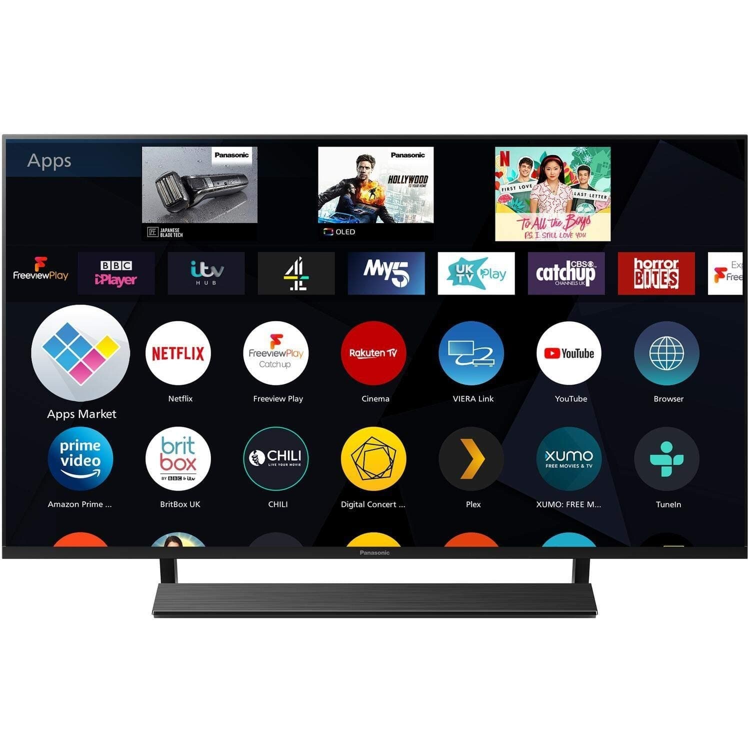 Panasonic TX40HX800B 40inch Ultra HD 4K LED HDR10+ WiFi [Energy Class A]