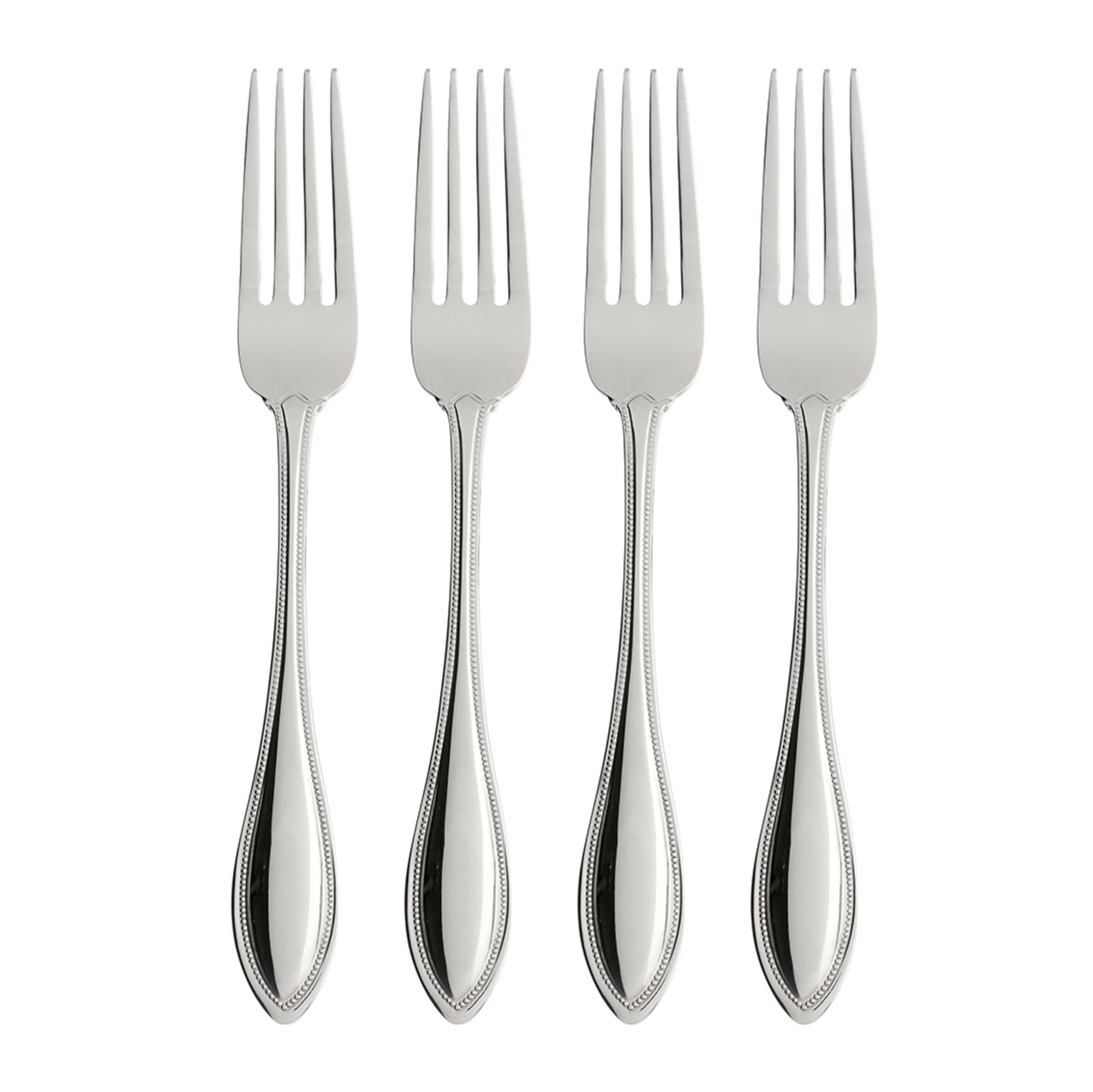 American Harmony Everyday Flatware Dinner Forks, Set of 4
