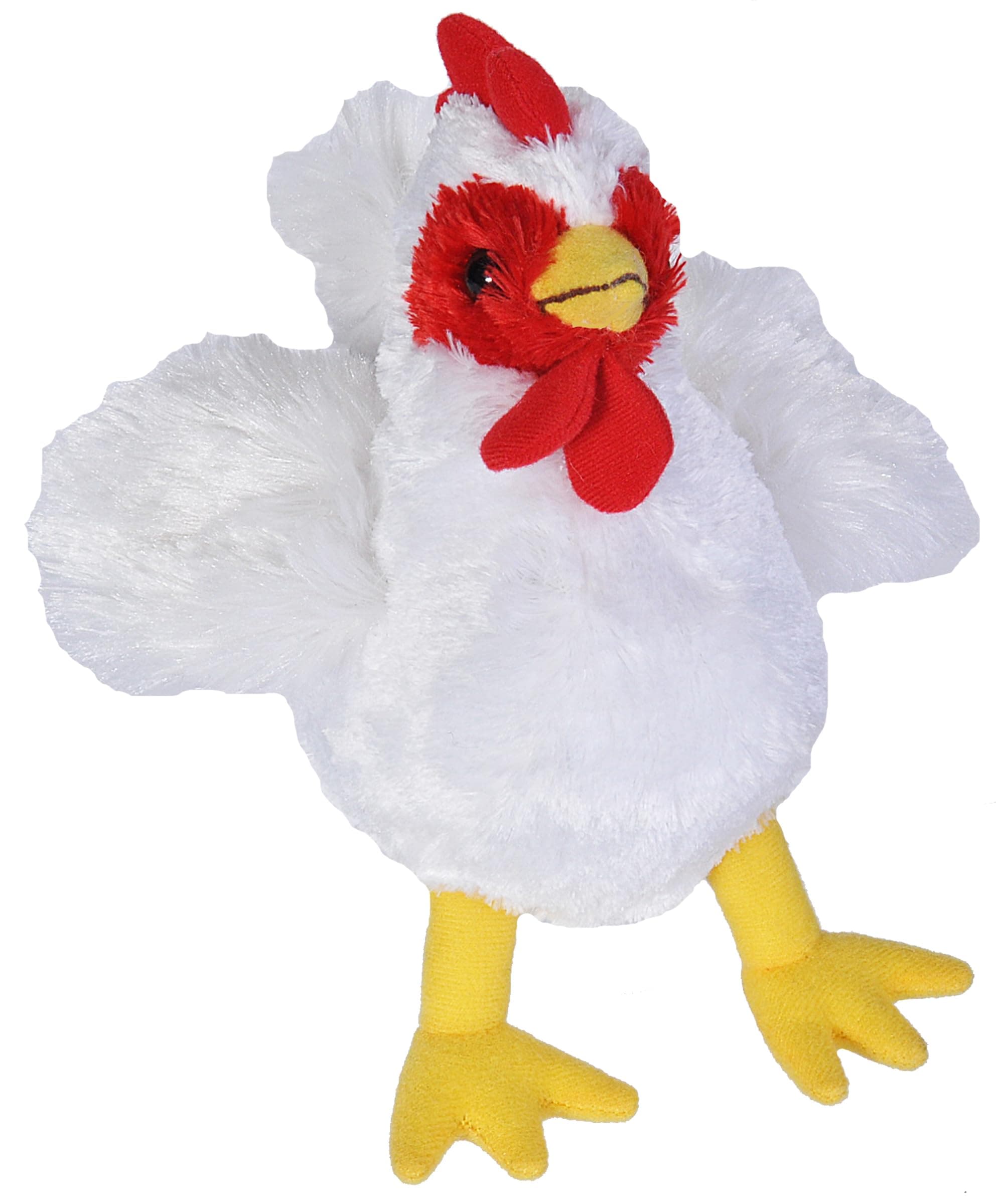 Chicken Plush, Stuffed Animal, Plush Toy, Gifts for Kids, Hug’Ems 7"