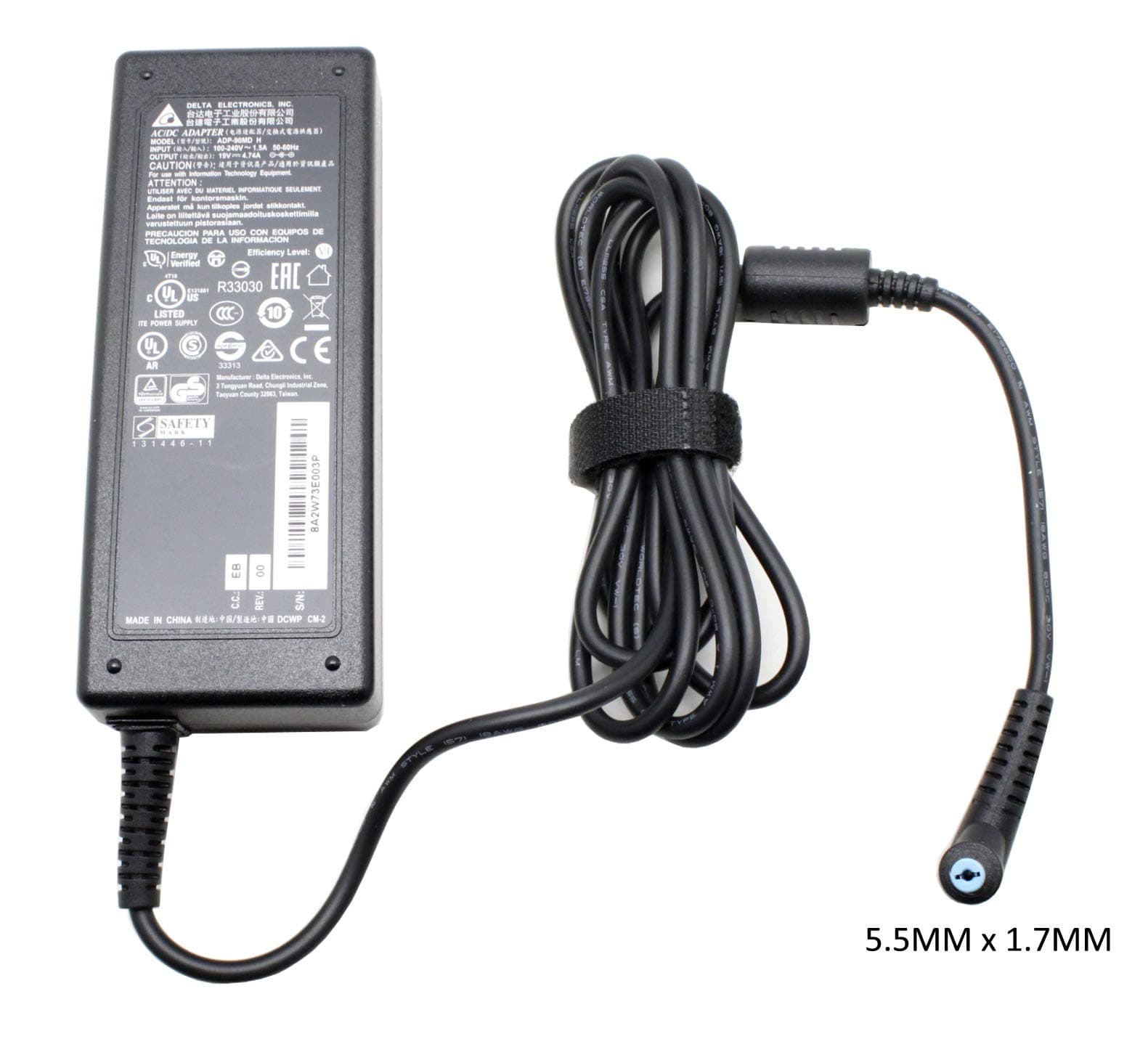 Laptop Charger AC Adapter for GATEWAY NV53 NV55C NV52 NV53A NV79 NV59C NV78 NV54 NV52L NV55 NV570 NV570P NE71B NE56R NE522 MD24 LT41p LT40