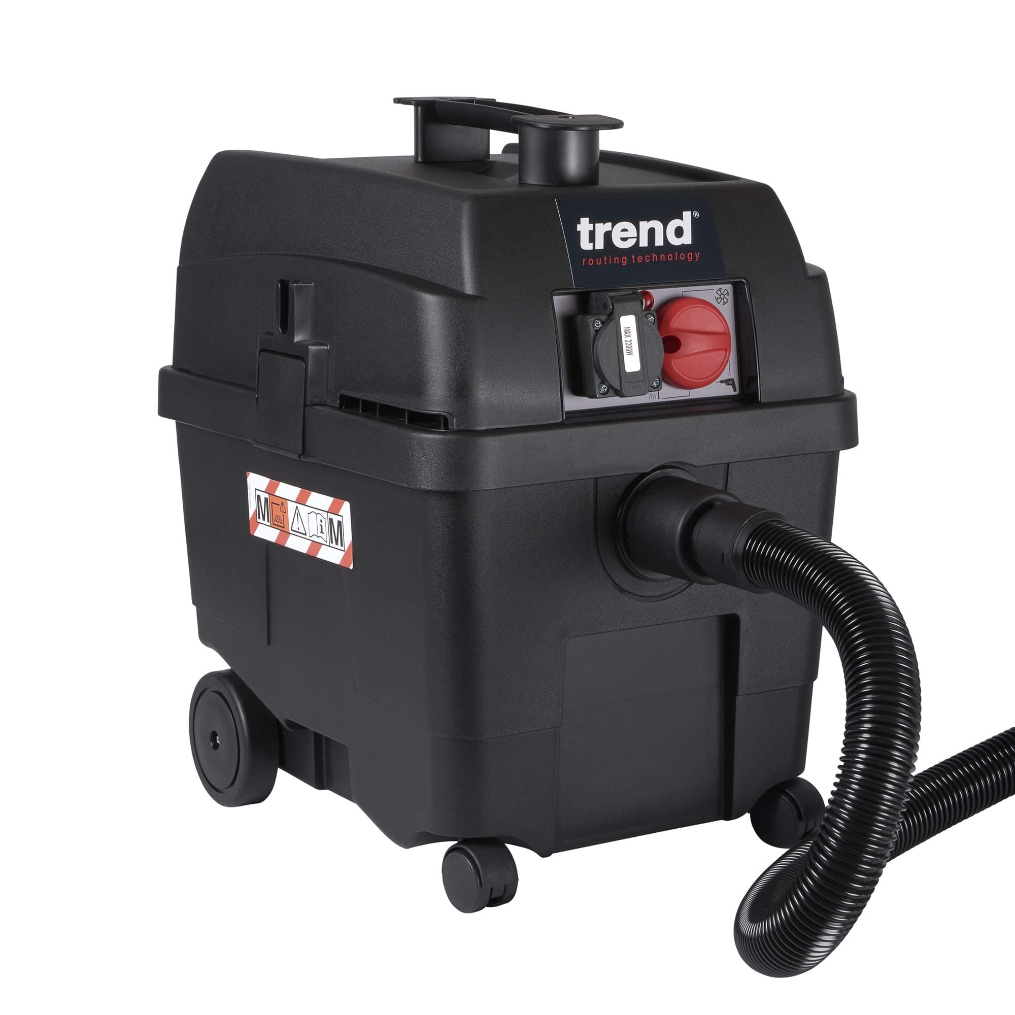 T35 M-Class Wet & Dry Dust Extractor, Auto-Start Vacuum Extractor With Power Take Off, 1400W, 240V, T35A