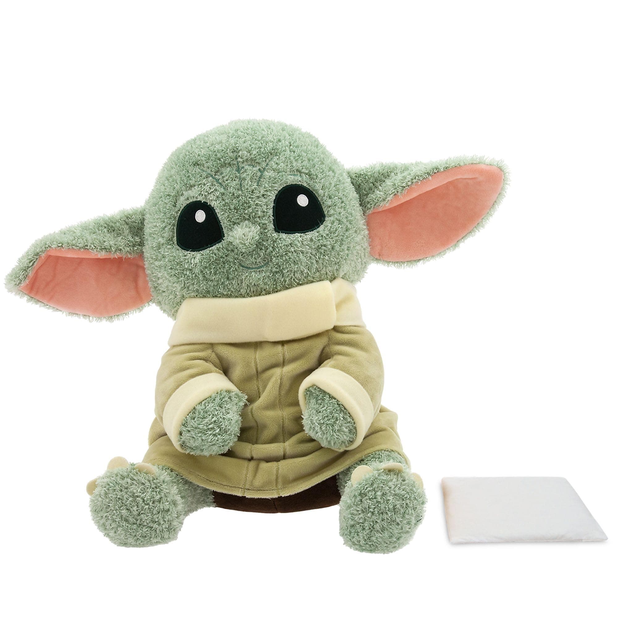 Disney Store Official Grogu Medium Soft Toy, Star Wars: The Mandalorian, Baby Grogu, 34cm/13”, Plush Character Figure with Removable Weighted Pouch, Suitable for Ages 0+