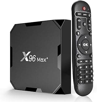 TV Box Android 9.0,Smart Media Player 4+32GB HD Android Box S905x3,Support 4K/3D 2.4&5 GHz WiFi BT 4.0 Smart TV Box with Remote (32GB)