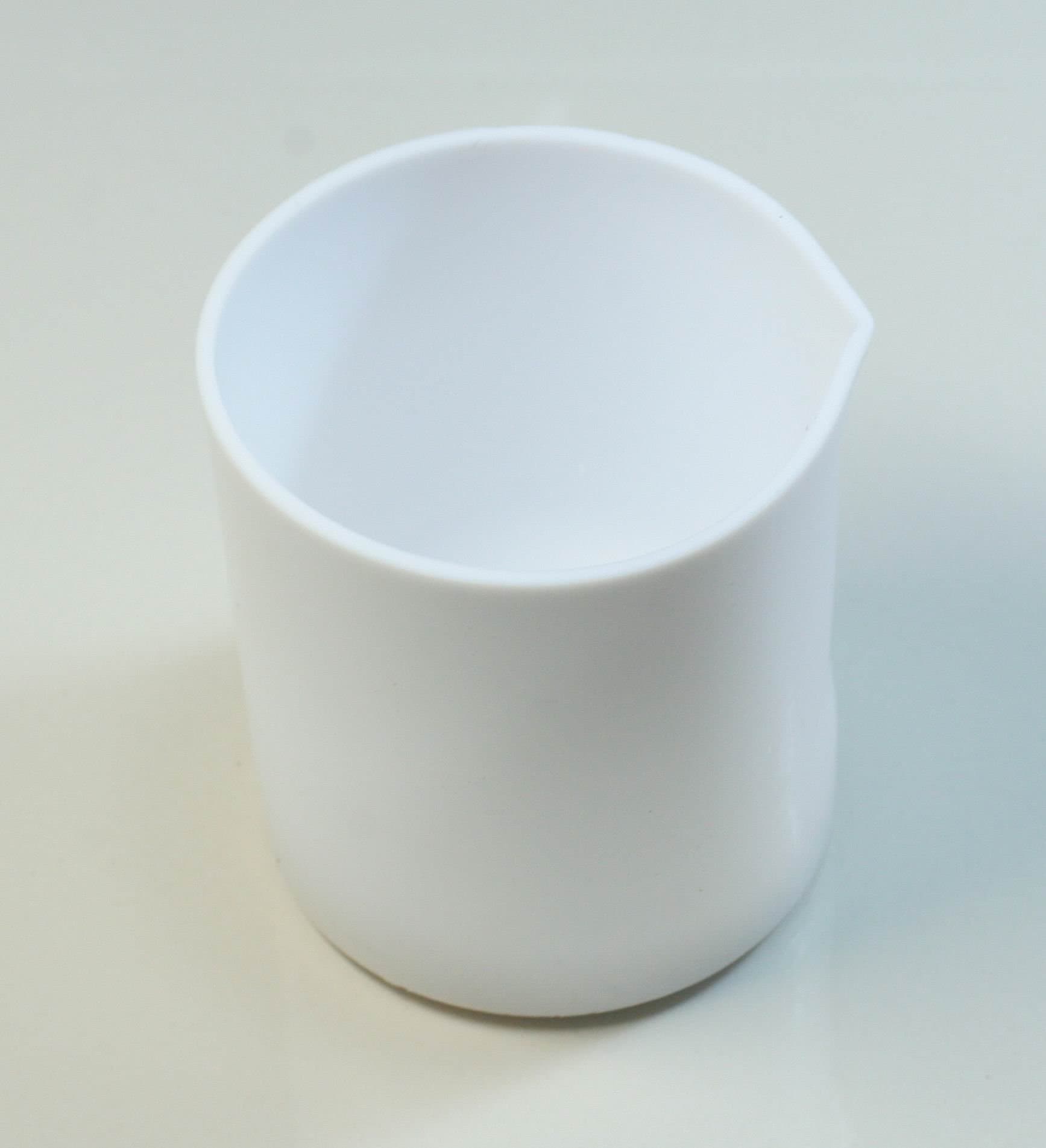 200 Ml PTFE Teflon Beaker, Crucible, Cup, for Chemistry & Biology Lab