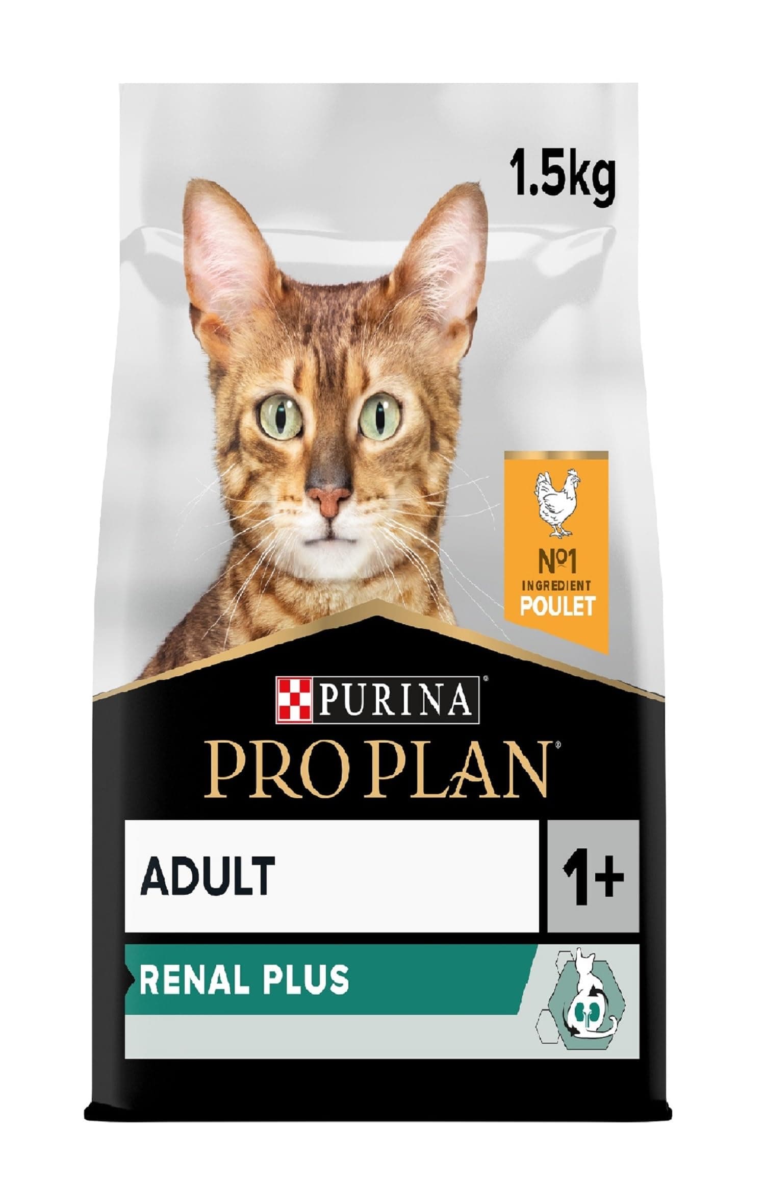 Adult Renal Plus Chicken Dry Cat Food - 1.5KG