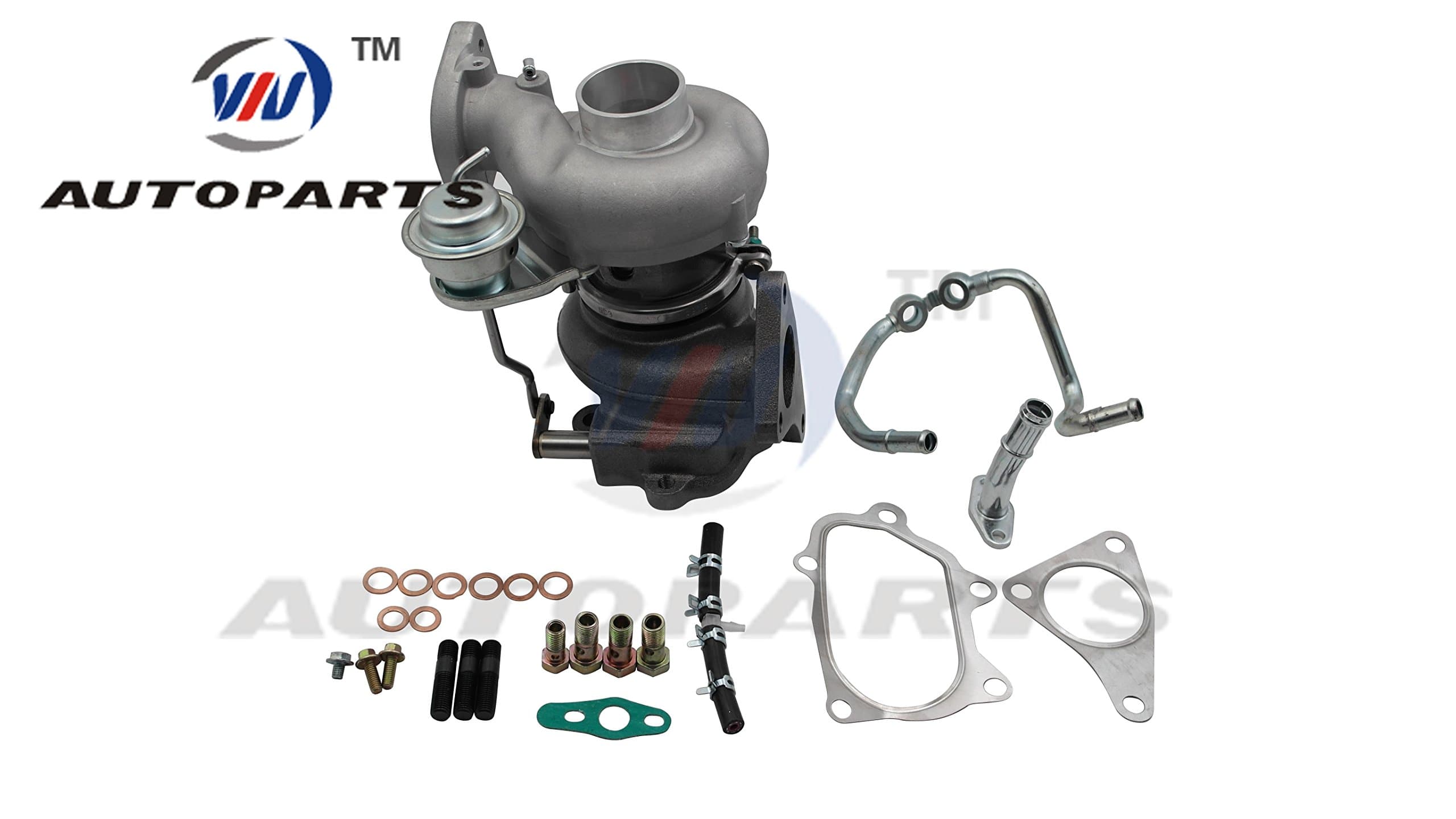 Turbocharger VF52 & Install Kit for Subaru Legacy, Outback GT 2.5L TD EJ25 Gasoline Engine
