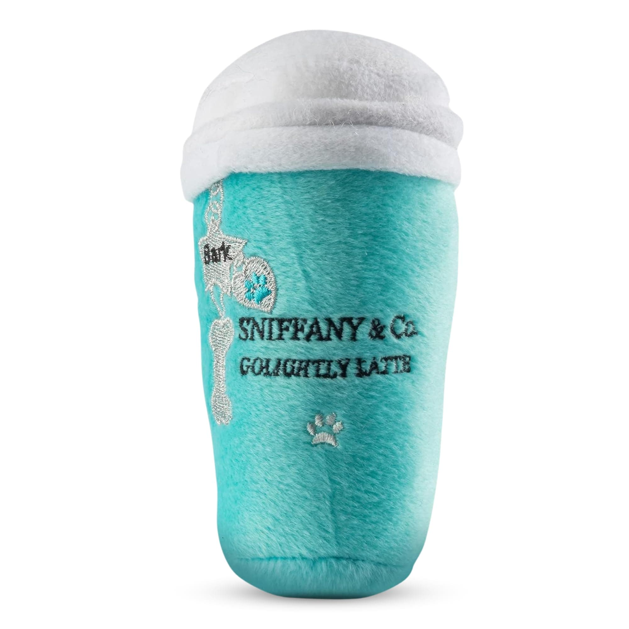 Nouveau Haute Coffee Station Collection | Unique Squeaky Parody Plush Dog Toys – Baristas Needed!