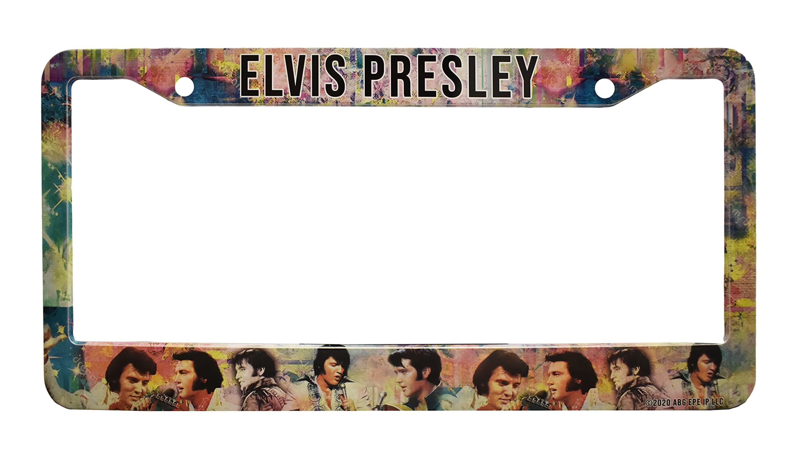 Midsouth Products Elvis Presley License Plate Frame Photo Collage