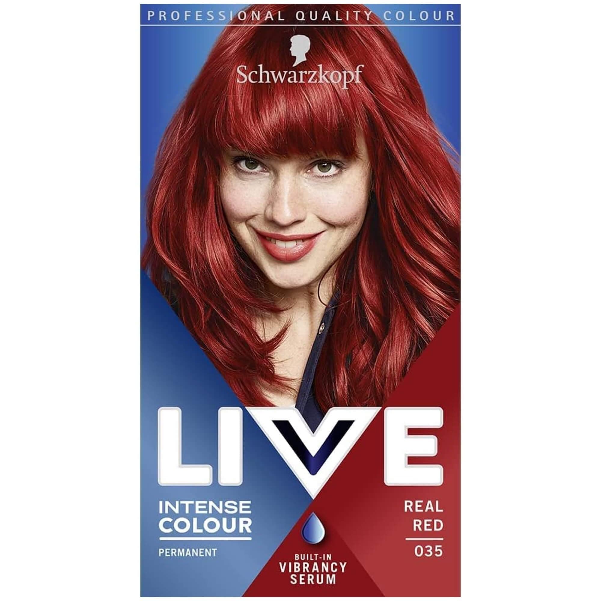 Schwarzkopf Colour + Lift Deep Red Permanent Hair Dye L75, Vibrant Deep Red Hair Dye Lightens Up To 3 Levels, Long Lasting Hair Colour with Built-In Lightener