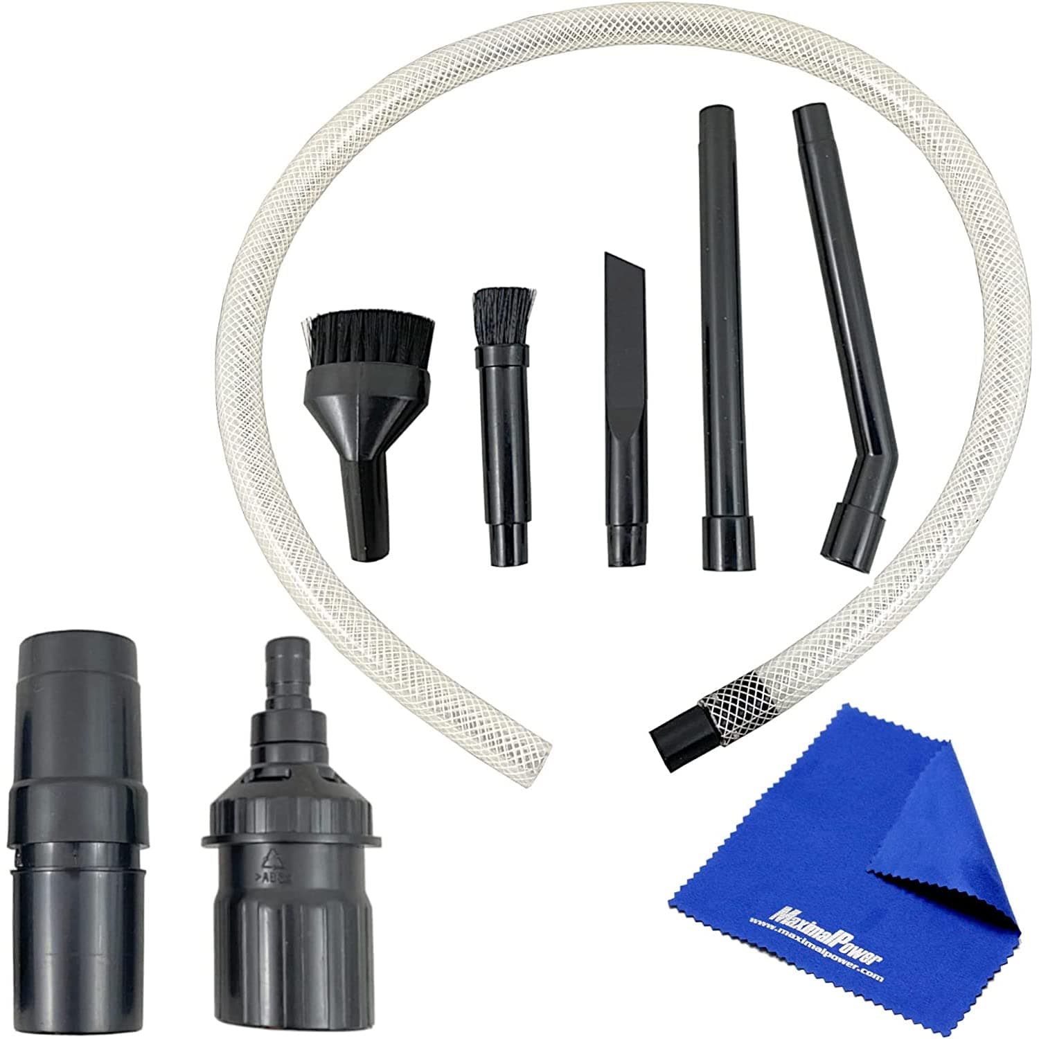 MaximalPower Mini/Micro Vacuum Cleaner Attachment Tool Kit 8 Pcs Set