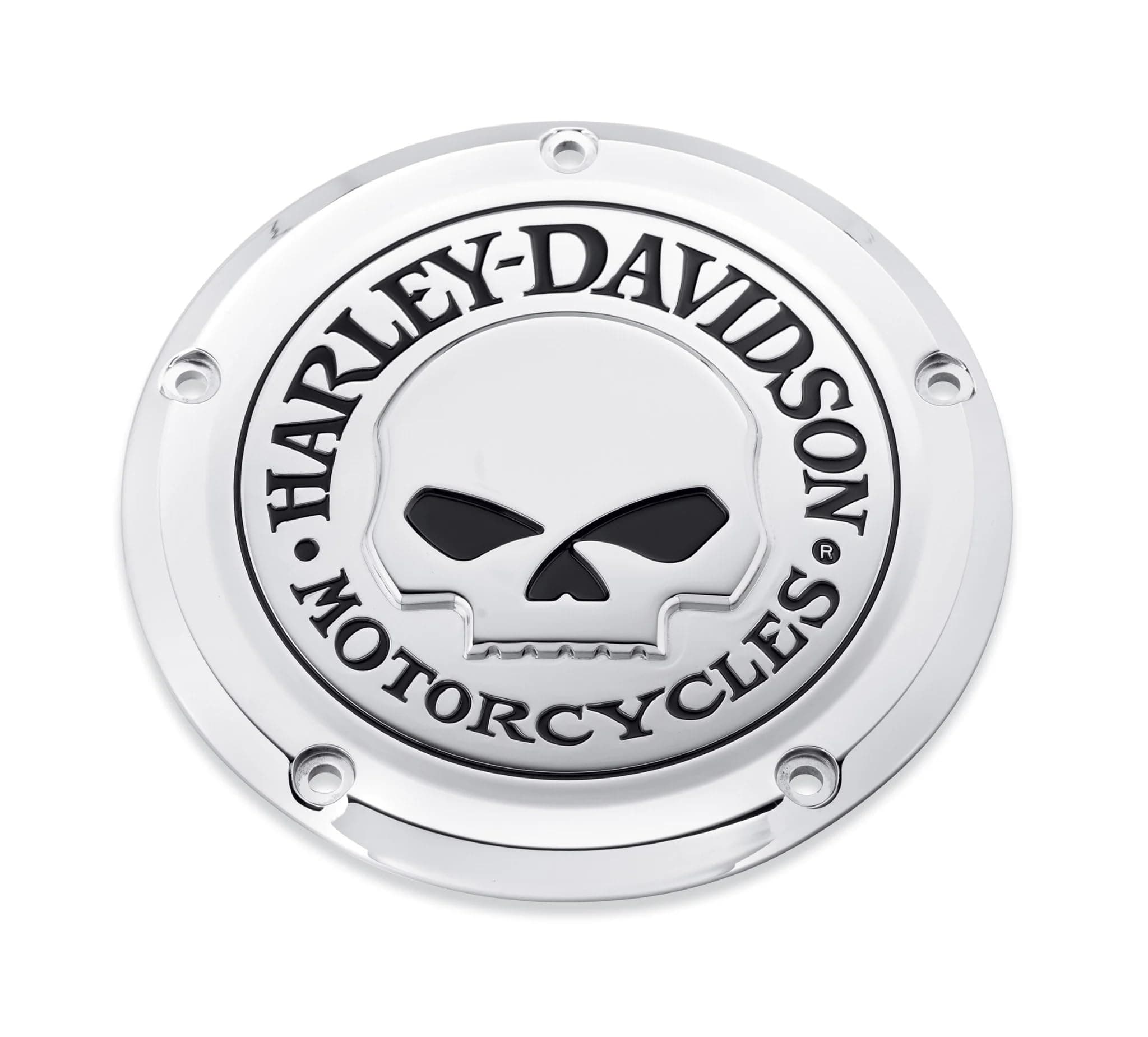 HARLEY-DAVIDSON Motorcycle Willie G Skull Derby Cover Cover Clutch Cover Protection Skull 1 (25700469)