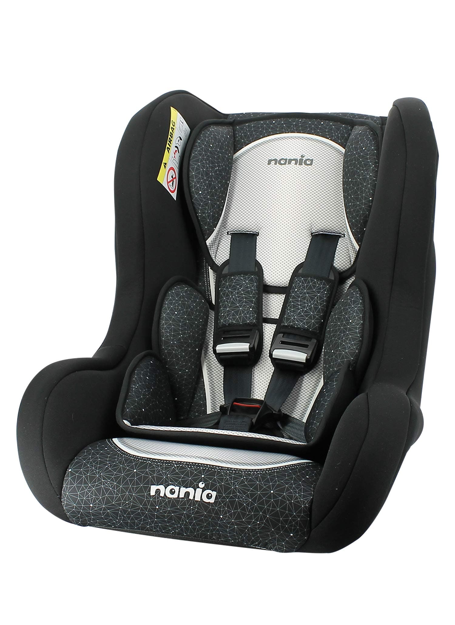 Child car seat Trio GRP 0/1/2 (0-25kg) with Side Protection - Skyline Black - Made in France