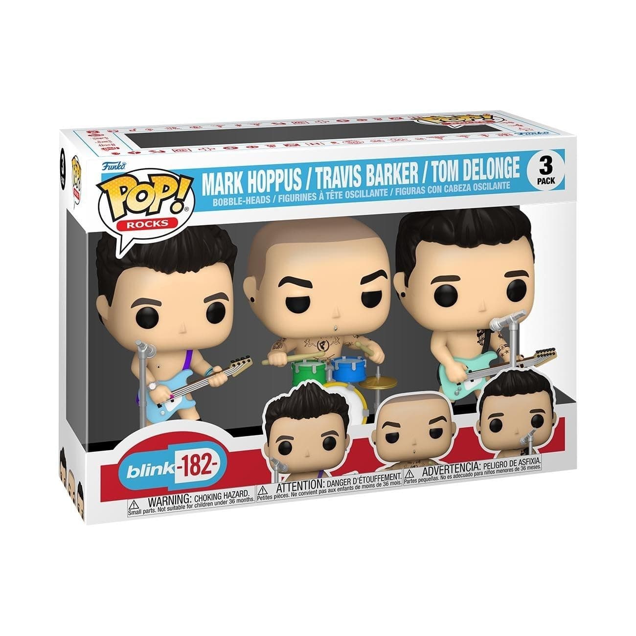 Funko Pop! Rocks: Blink-182, 3 Pack