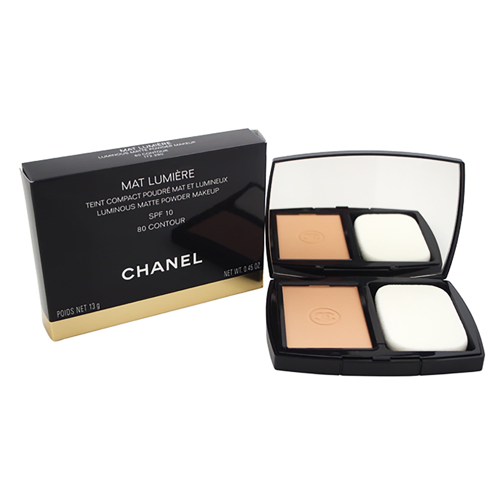Chanel Mat Lumiere LumiNo us Matte Powder Makeup SPF 10 - 13 g, No 80 Contour