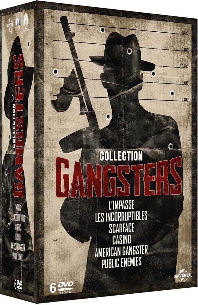 Gangsters - The Ultimate Film Collection (American Gangster / Scarface (1983) / Casino / Carlito's Way) [DVD]