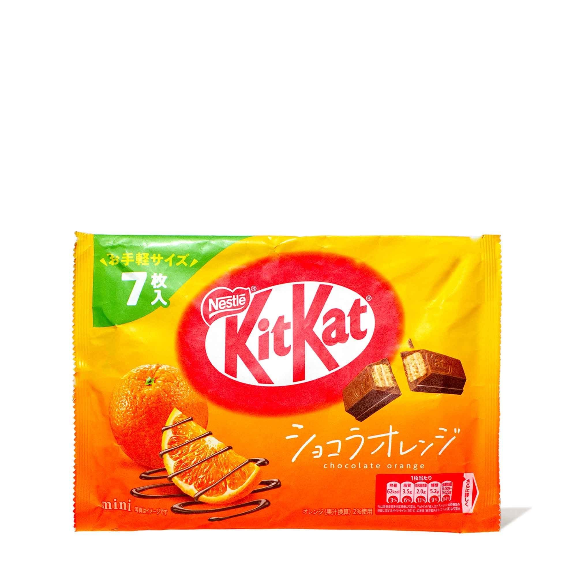 NESTLÉ KitKat Mini Chocolate Orange Flavor 7pcs,90 grams