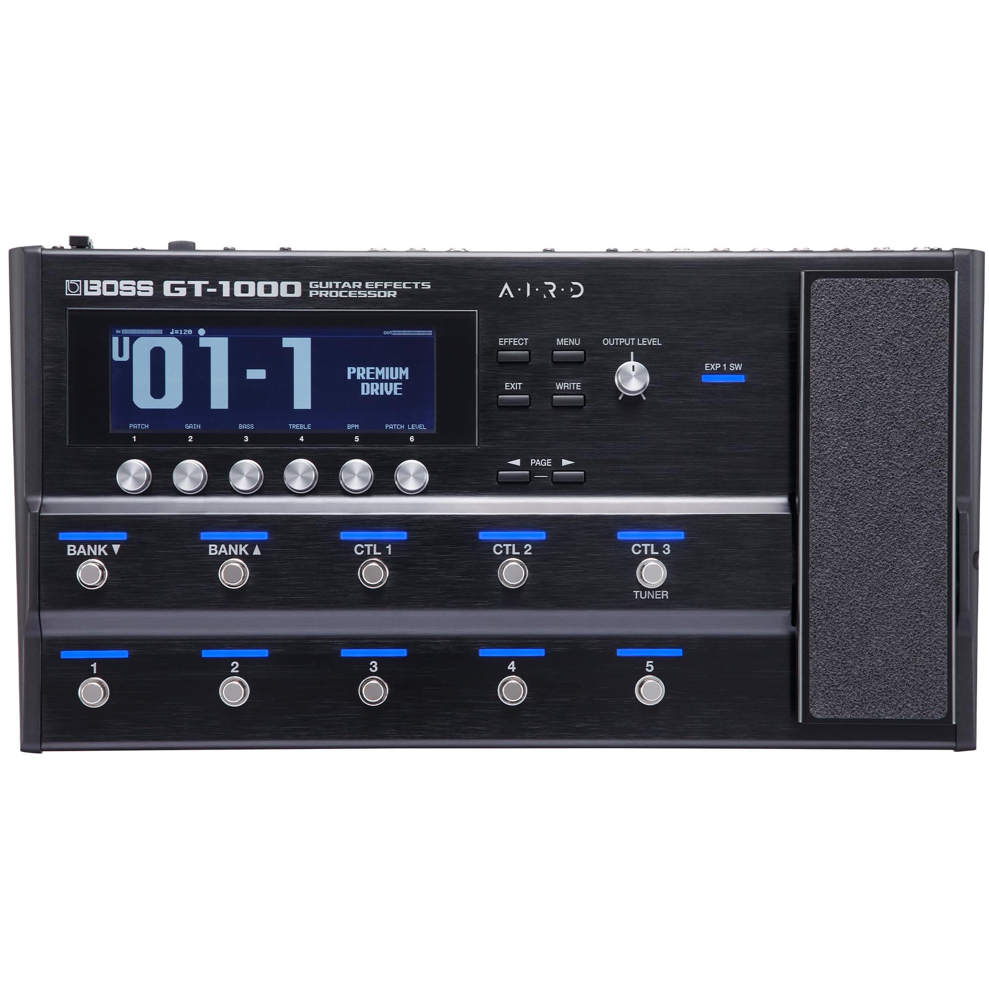 BOSS GT-1000 Guitar Multi-Effects Processor with Augmented Impulse Response Dynamics Technology, Highly Musical Guitar Amplifiers and Multi-Effects Flagship